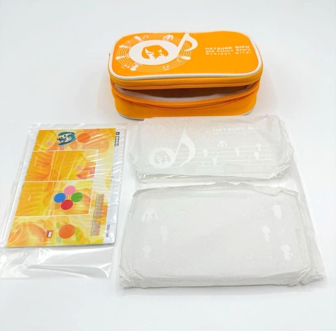 NEW Hori Hatsune Miku Project Mirai Accessory Set for Nintendo 3DS Brand Case JP