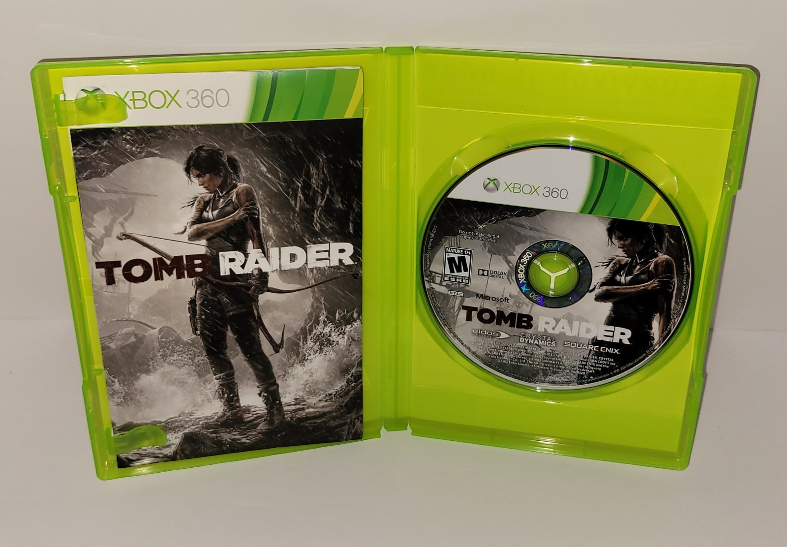 Tomb Raider (Xbox 360, 2013) Special Edition Complete w/ Slipcase & Artbook