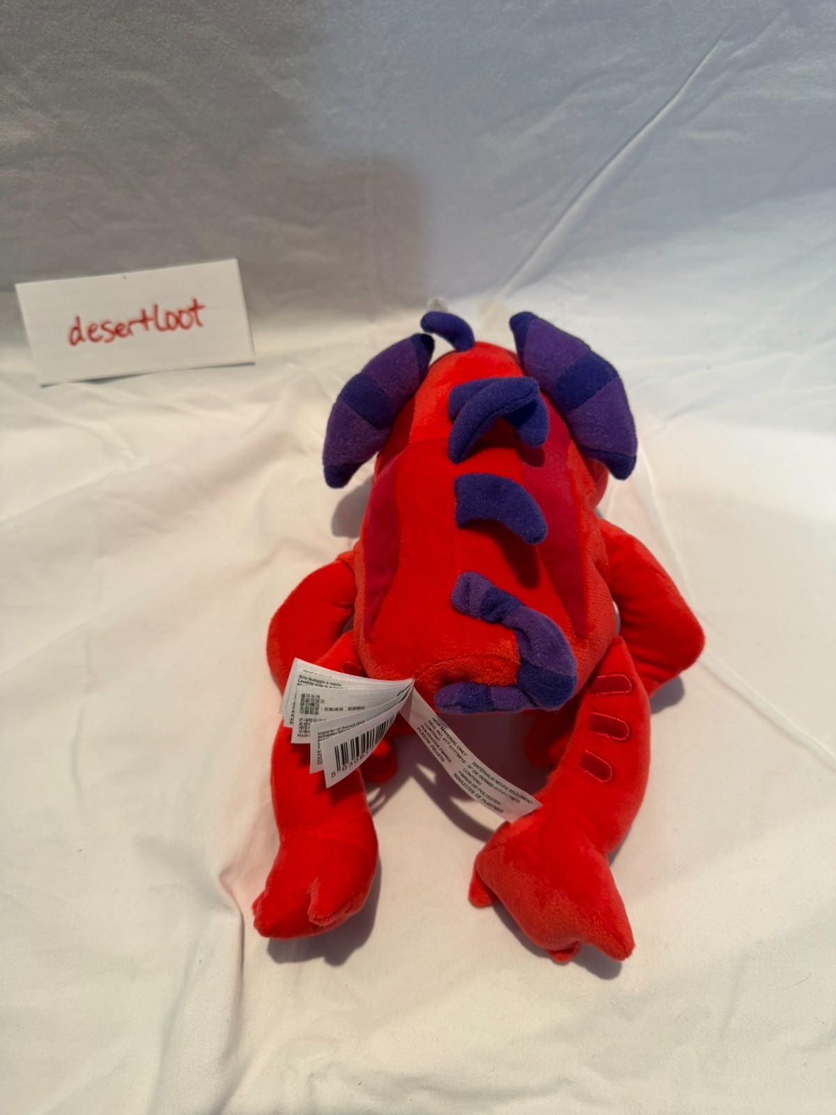 World of Warcraft Murgle Red Murloc Plush – Blizzard Tush Tag Only