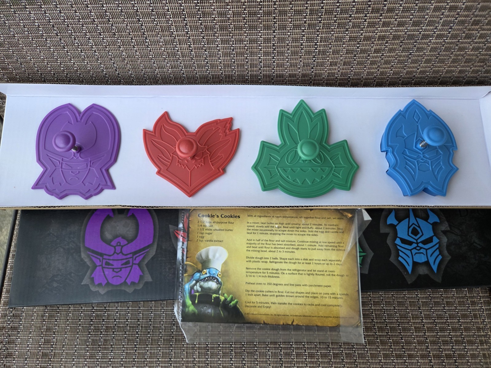 Blizzard World Of Warcraft Cookie Cutters Blizzcon Exclusive 2013