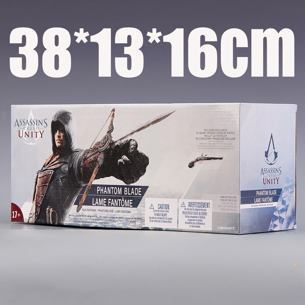 Assassin’s Creed Unity Cosplay 1:1 Hidden Blade Arno Victor Dorian GAME Toy Gift