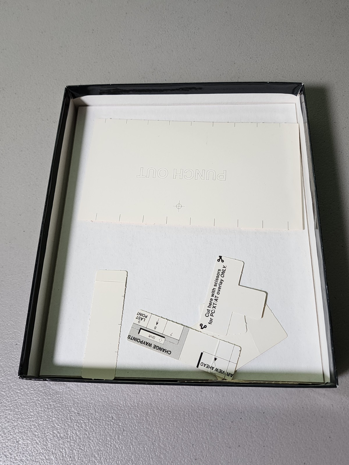 NIGHTHAWK F-117A Stealth Fighter 2.0 IBM PC Big Box 3.5 Floppy Disk Complete CIB