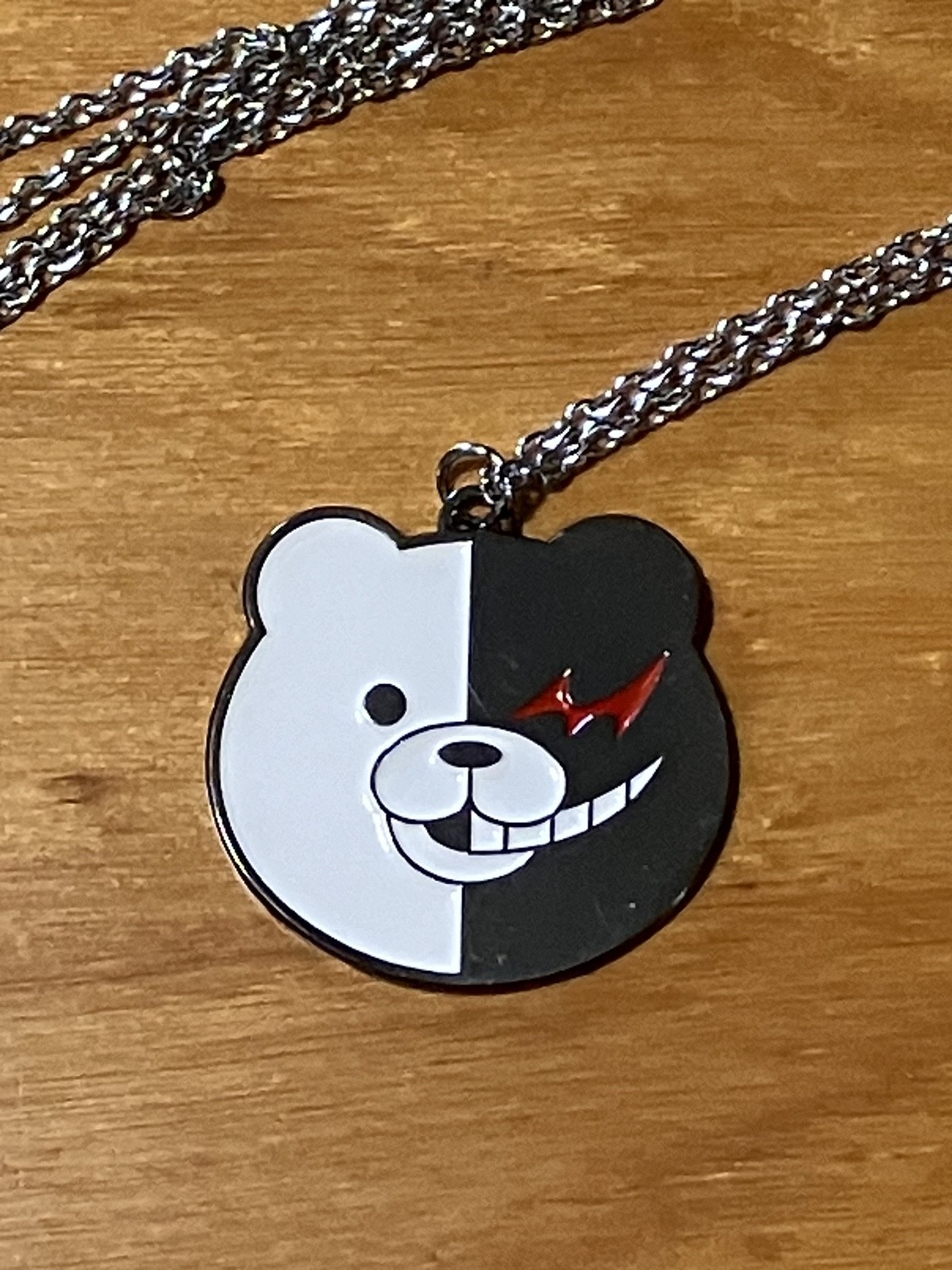 Monokuma Pendant Necklace Danganronpa 3 End of Hope’s Peak High School