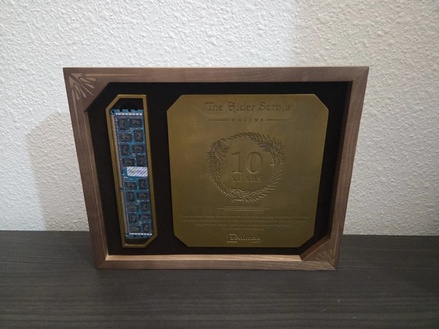 The Elder Scrolls Online 10-Year Anniversary Server Keepsake Limited Edition