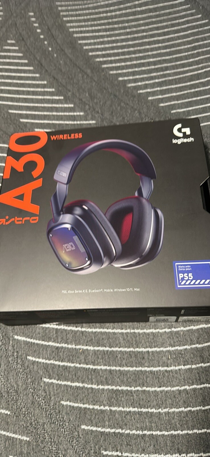 Astro A30 Ear-Cup (Over the Ear) Headsets – Black (939001985)