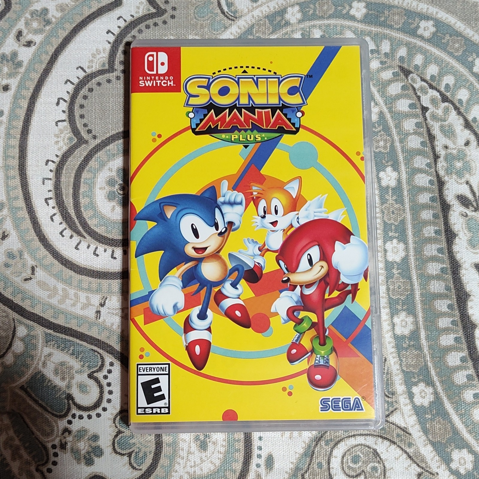 SEGA Sonic Mania Plus Nintendo Switch Platformer Multiplayer E-Everyone