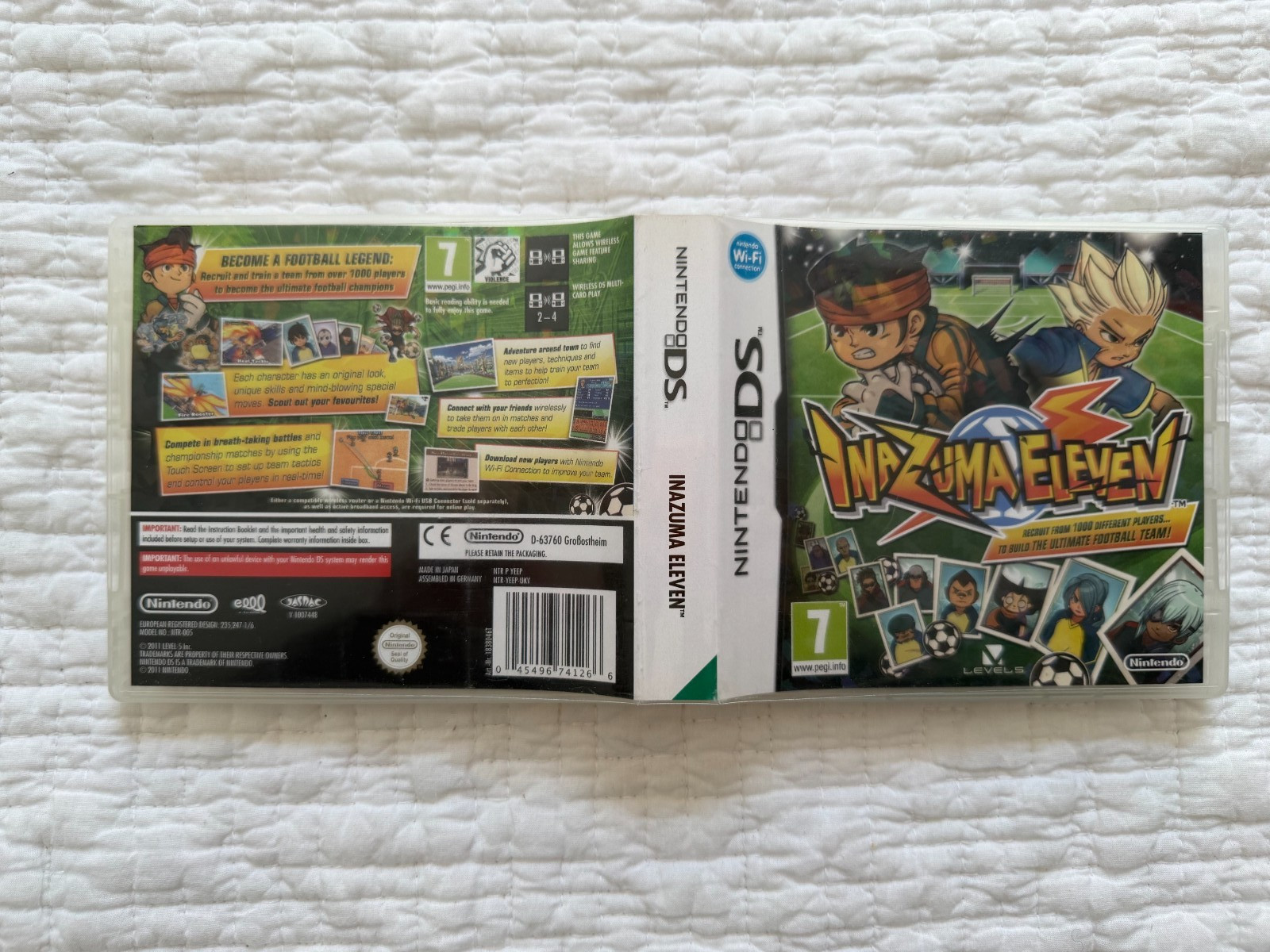 ds Inazuma Eleven Game *NI* PAL REGION FREE (Works in US)