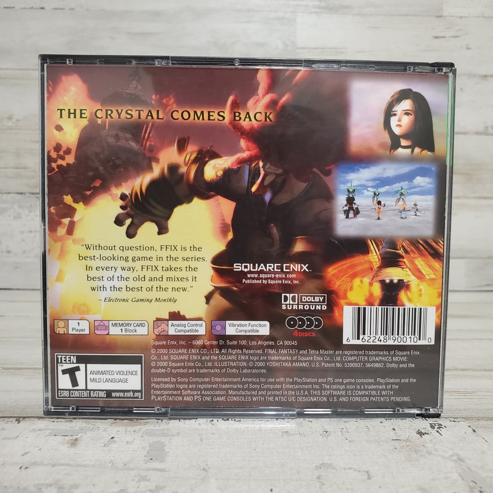 Final Fantasy IX Greatest Hits (Sony PlayStation 1, 2001) PS1 TESTED – EXCELLENT