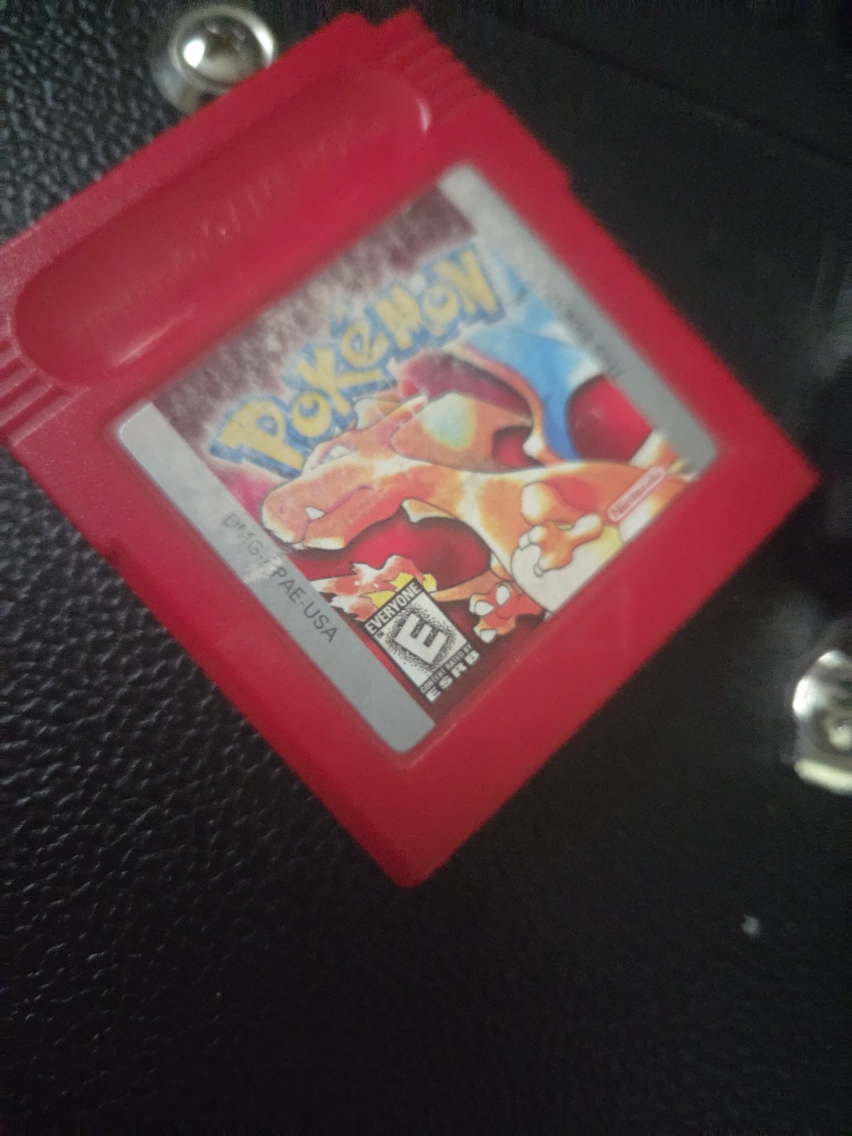 Pokemon Red – Good Condition! Authentic – Cleaned And Tested – Save Working