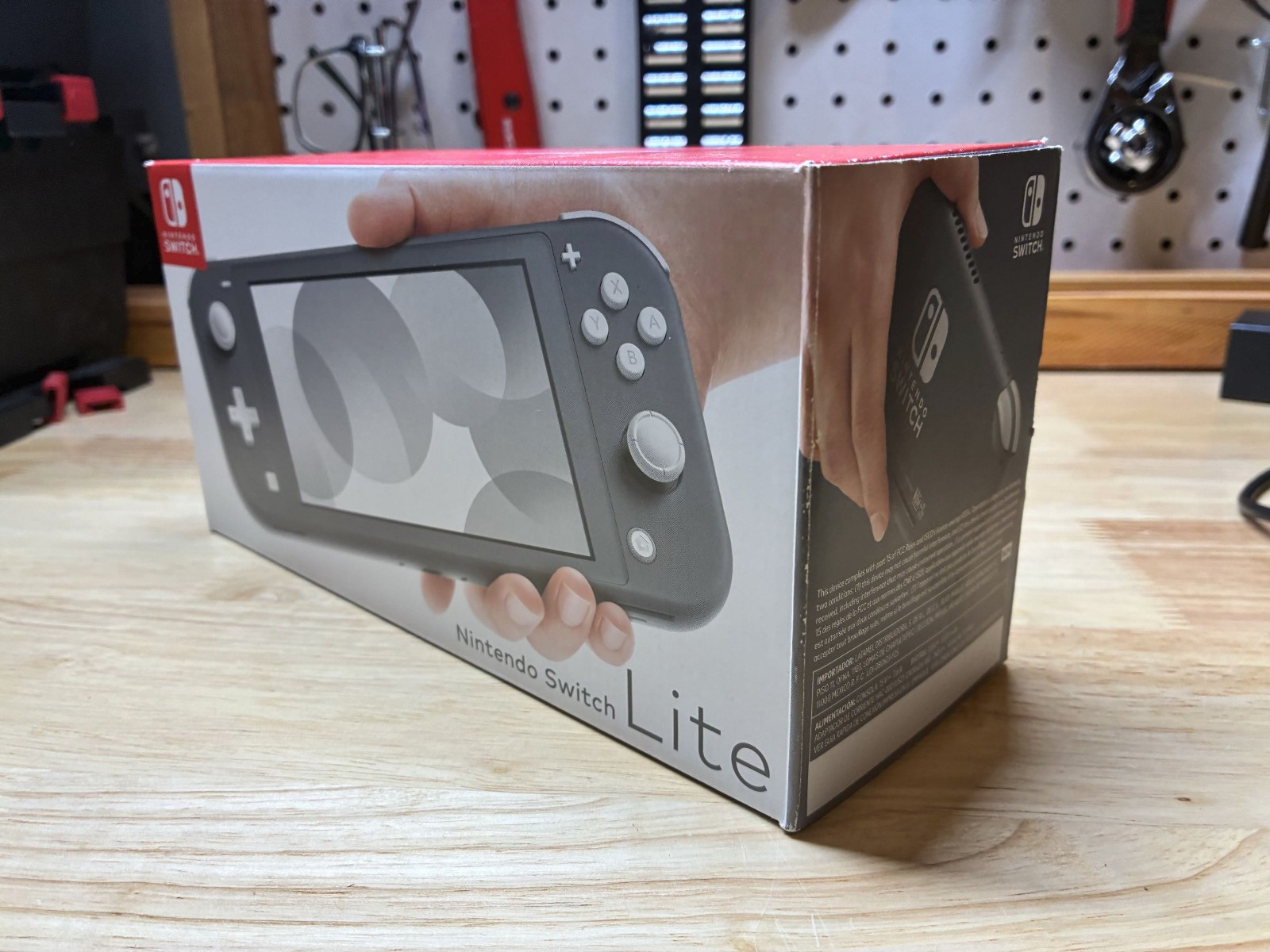 Nintendo Switch Lite Handheld- Grey (Used, Good Condition)