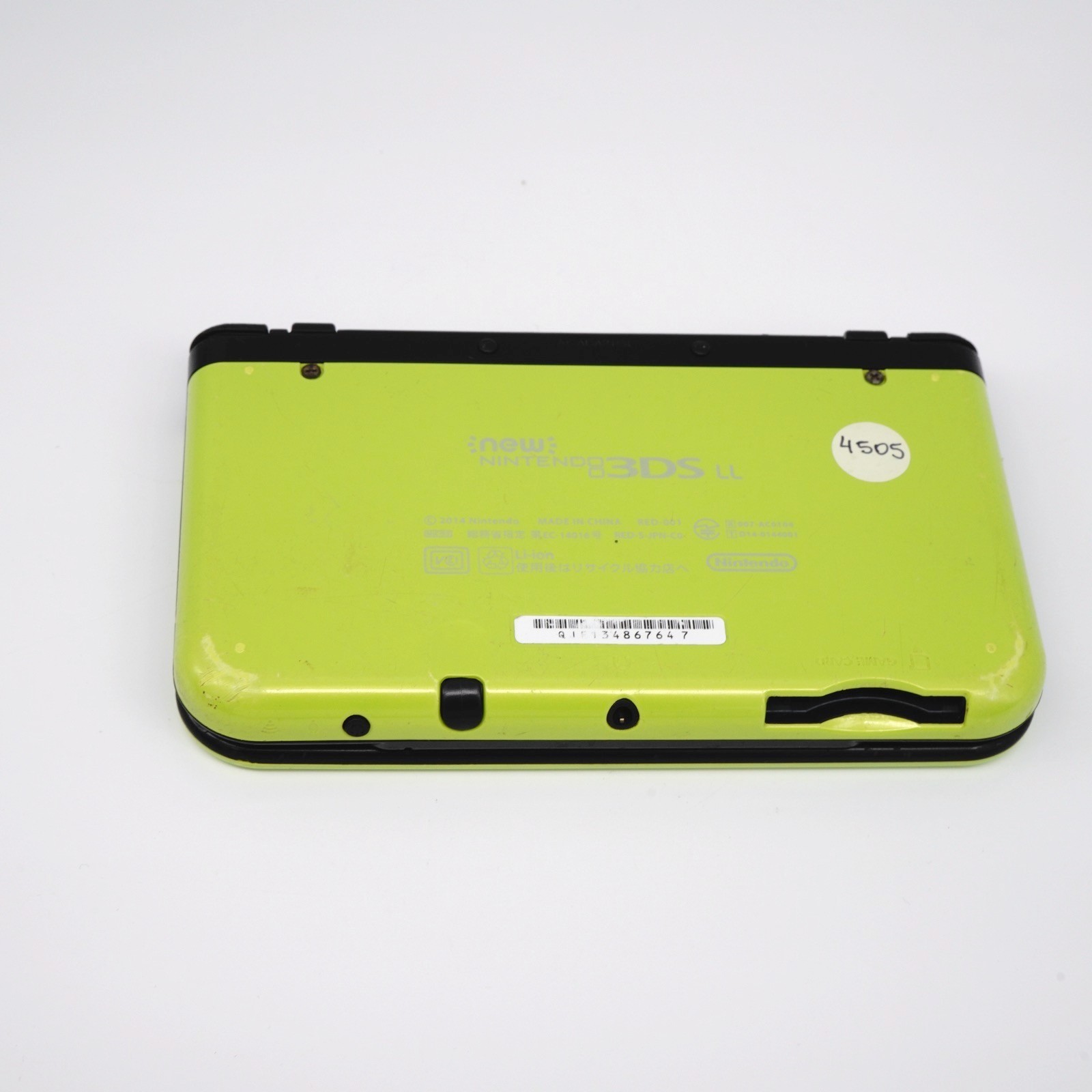 Nintendo NEW 3DS XL LL Lime Green 4GB Console w/ Extras (USA Seller)