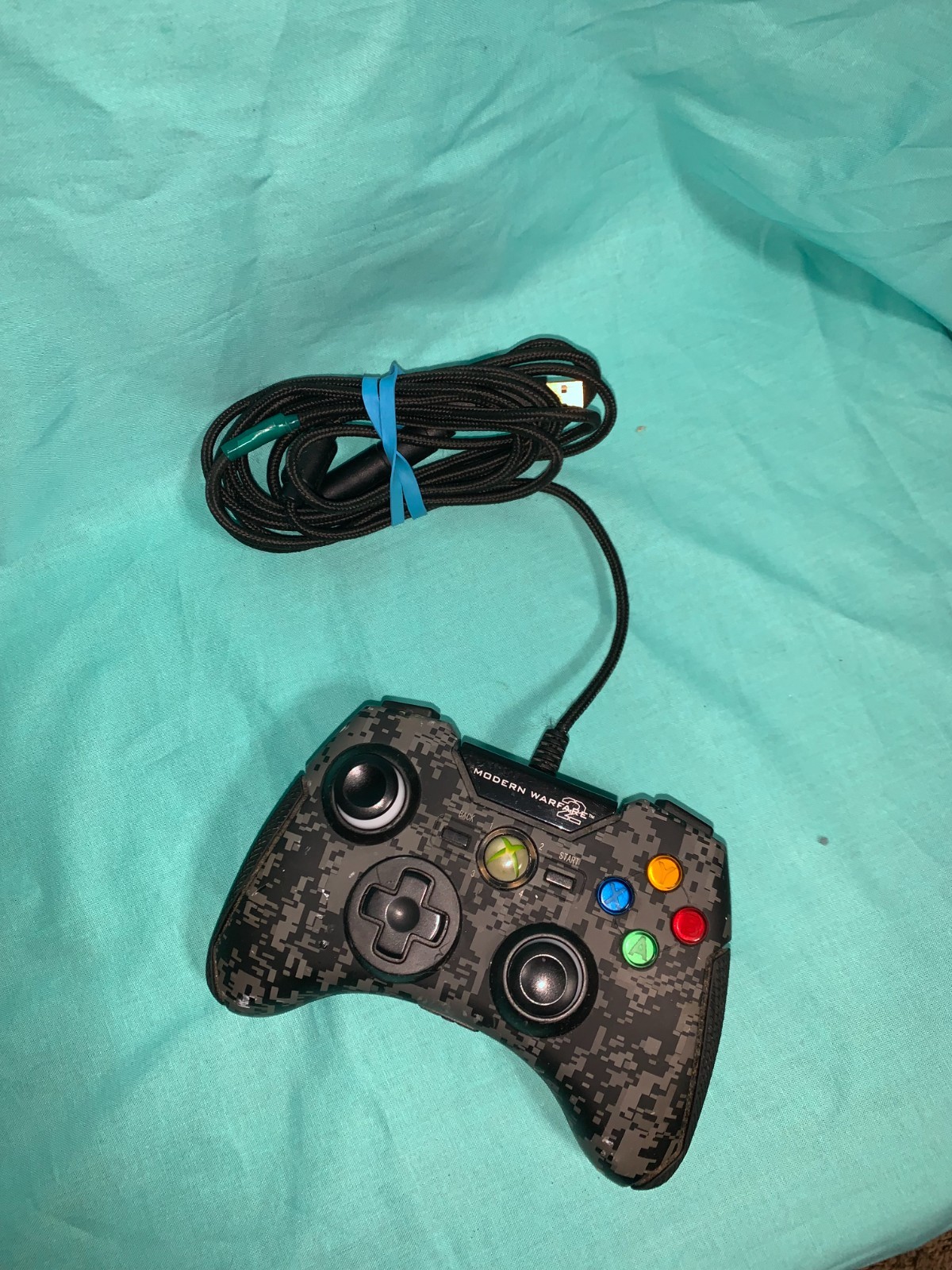 Mad Catz 47260 Modern Warfare 2 USB Microsoft Xbox Game Controller “L2D” W break