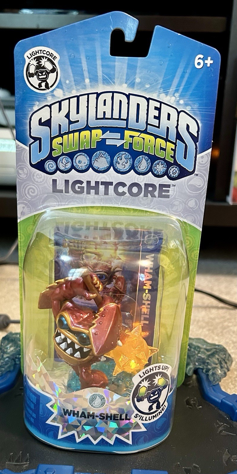 SKYLANDERS SWAP FORCE LIGHTCORE WHAM SHELL NIB- Fully Functional See Pictures