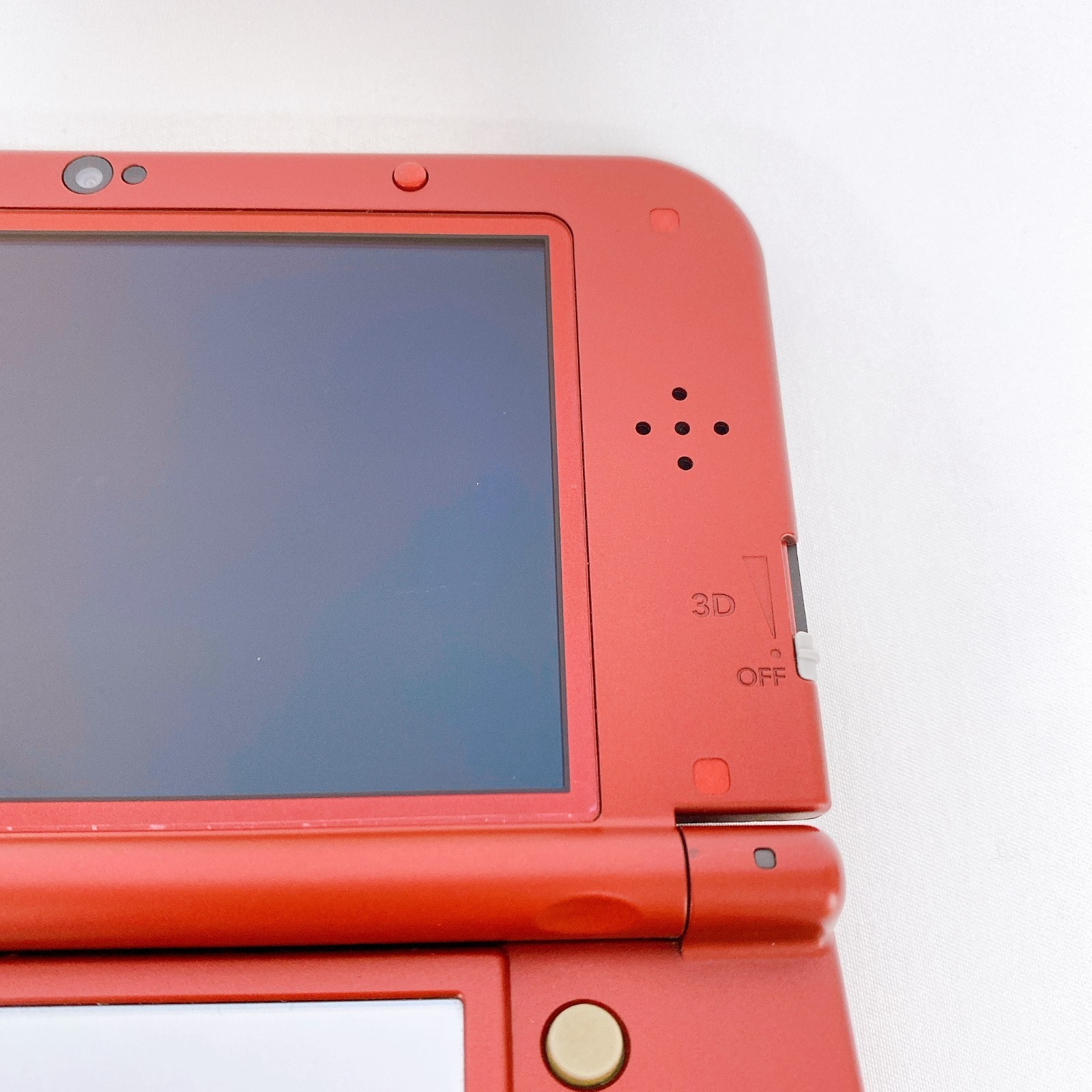 【Dual IPS】New Nintendo 3DS LL XL Metallic Red Console Japan Tested Rank S Rare