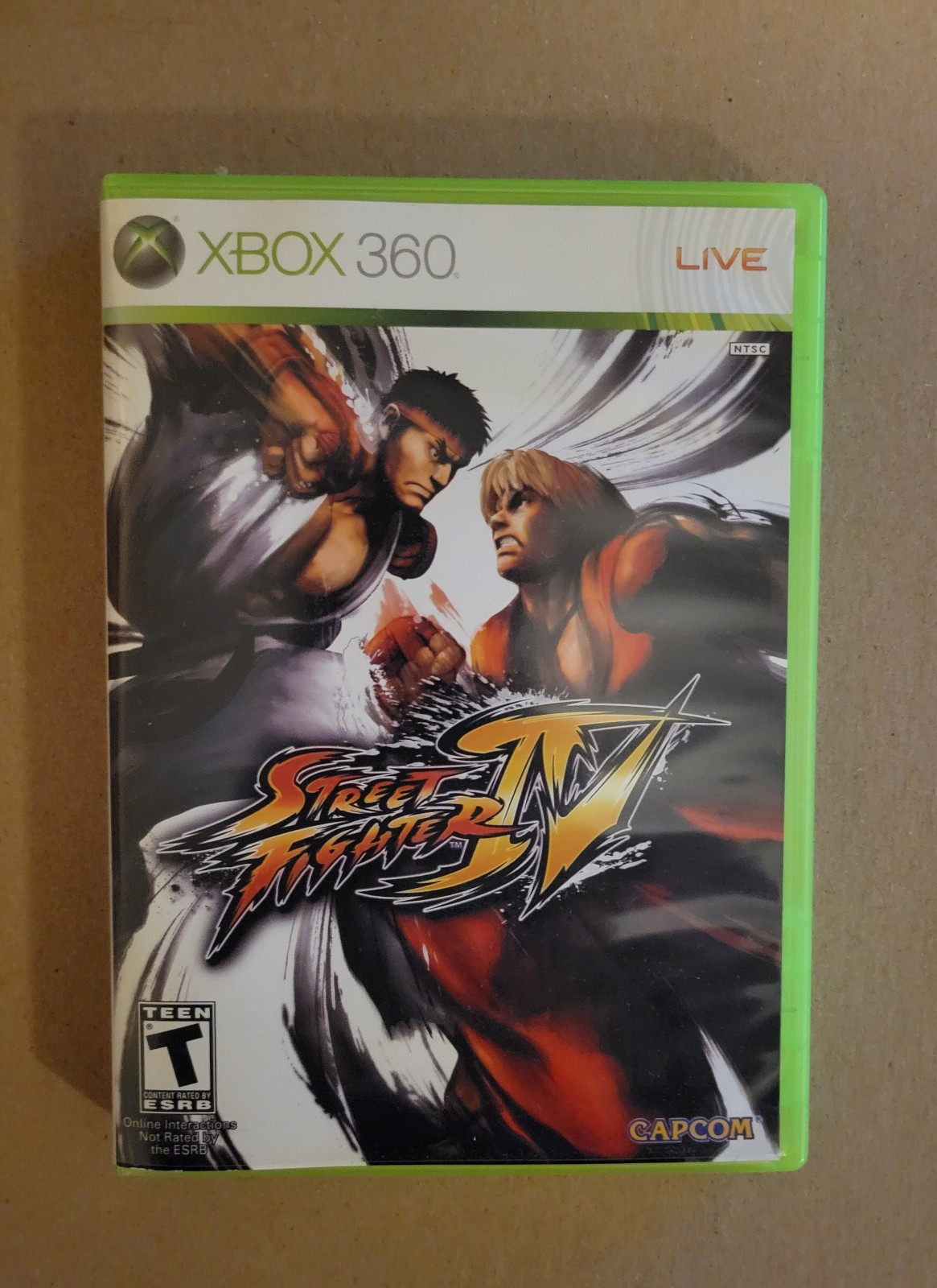 Street Fighter IV Collector’s Edition (Microsoft Xbox 360) CIB w/ Figure