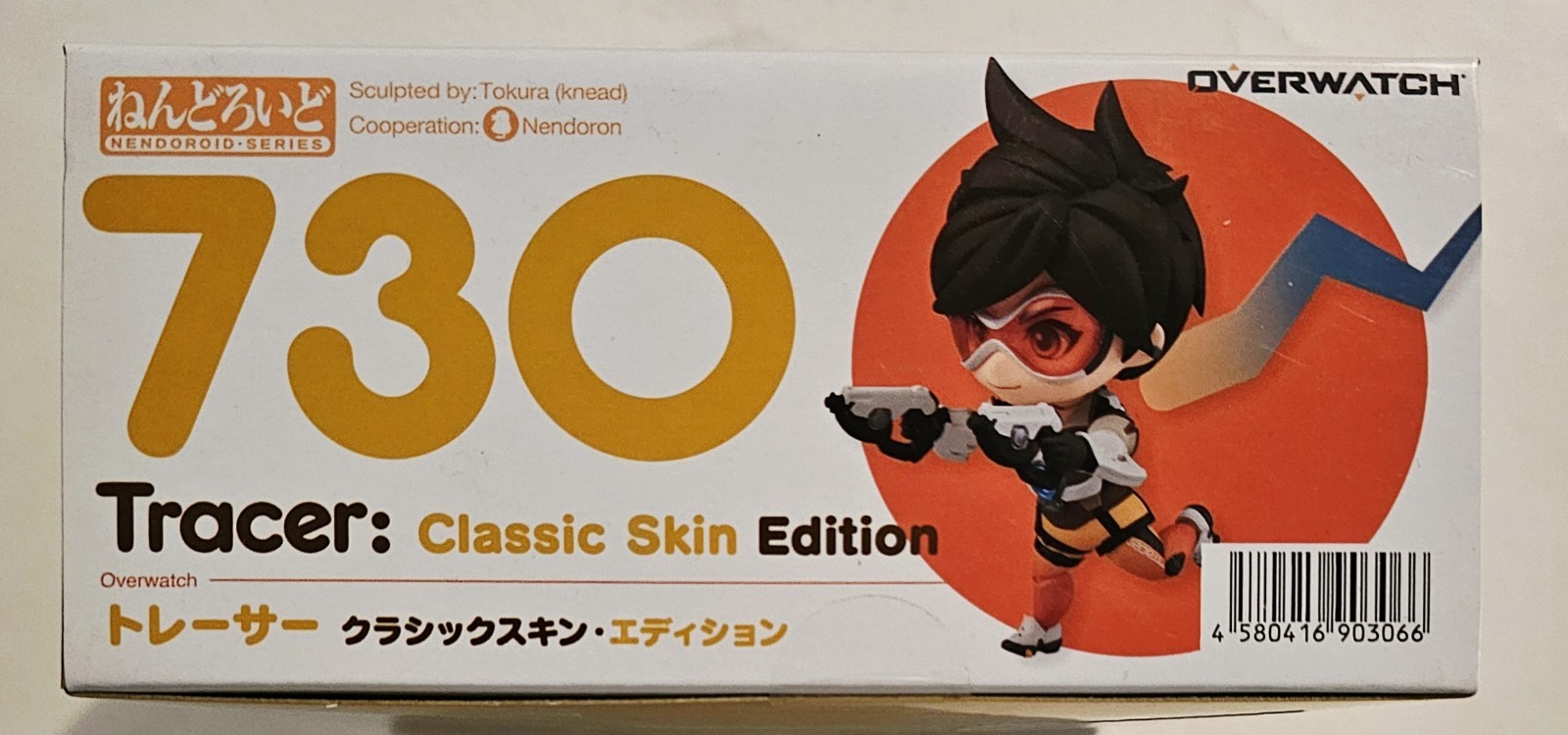 GOOD SMILE COMPANY OVERWATCH TRACER CLASSIC SKIN EDITION 730 ACTION FIGURE