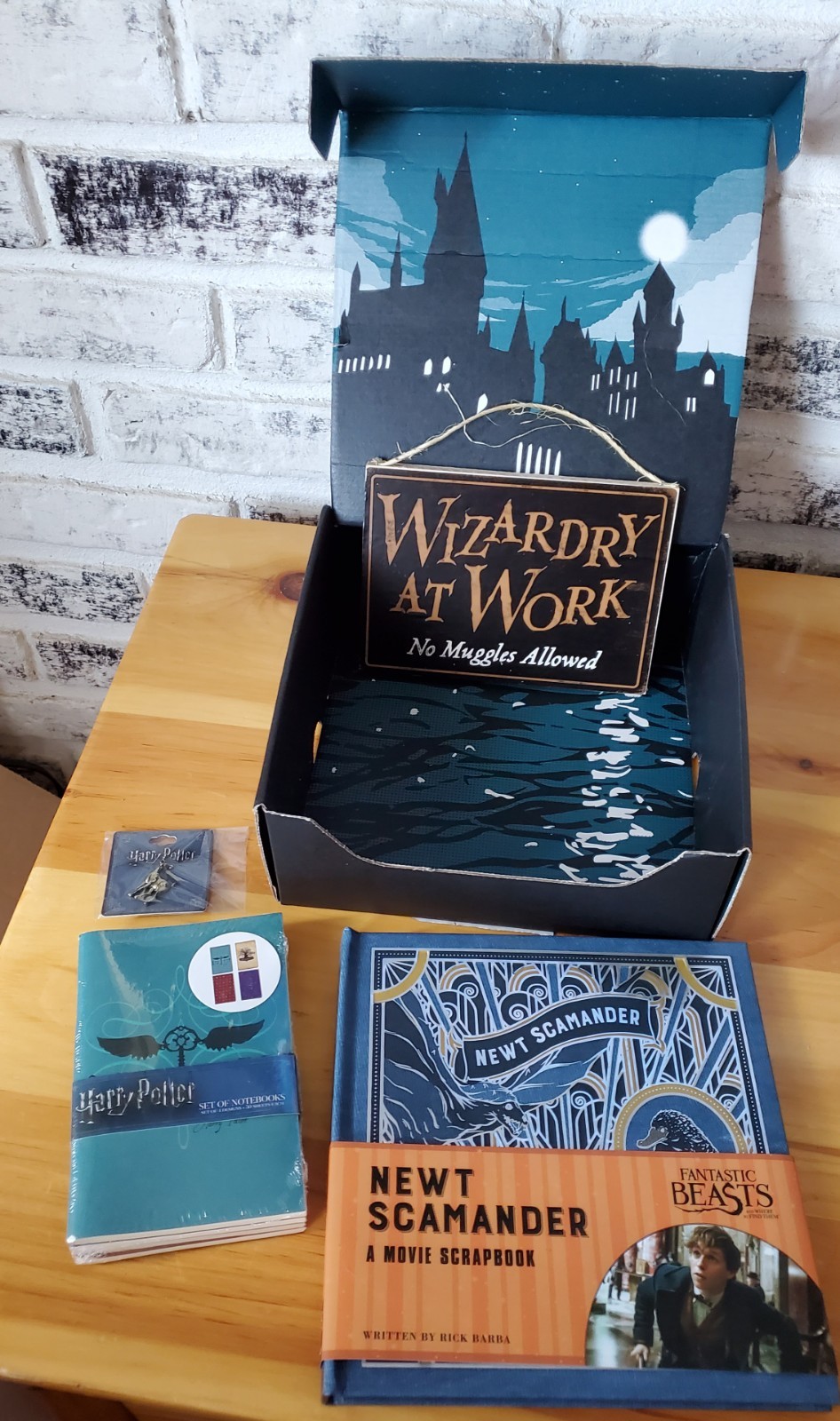 Loot Crate Wizarding World Of HP And Fantastic Beasts Partial Crate As Shown