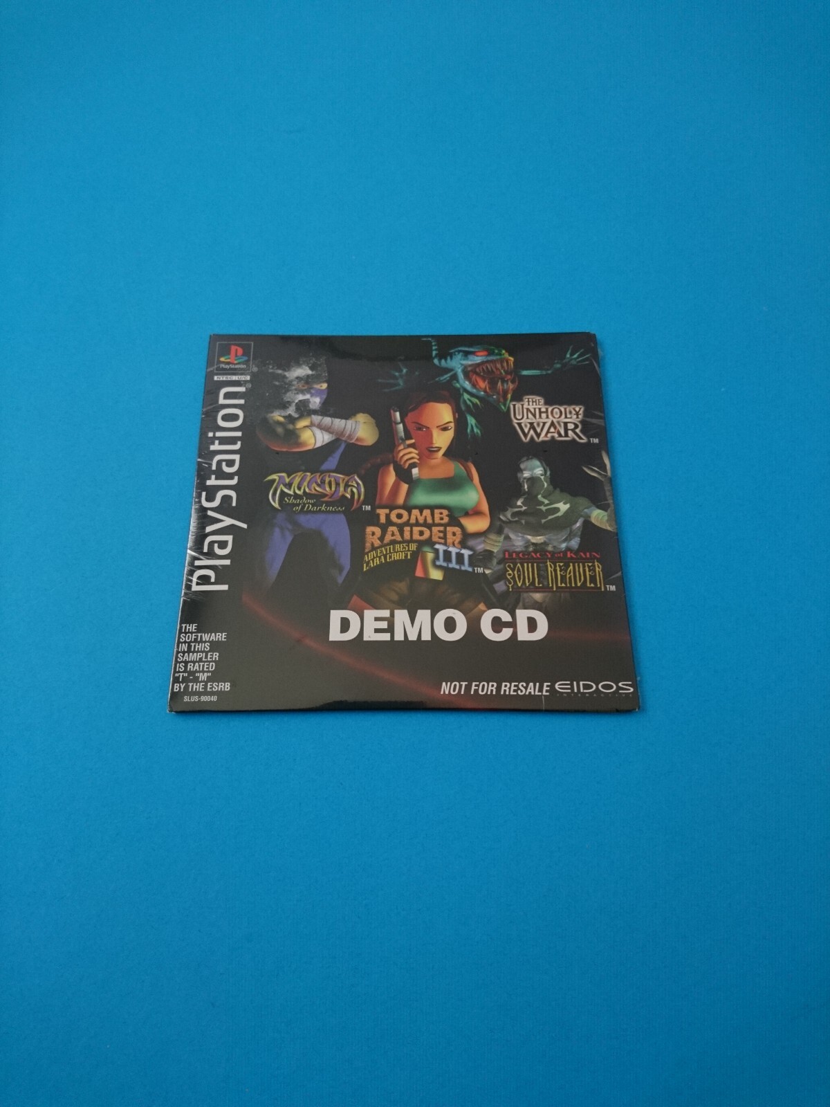 NEW EIDOS VOLUME 3 DEMO CD Soul Reaver Tomb Raider PlayStation 1 PS1 NEW SEALED