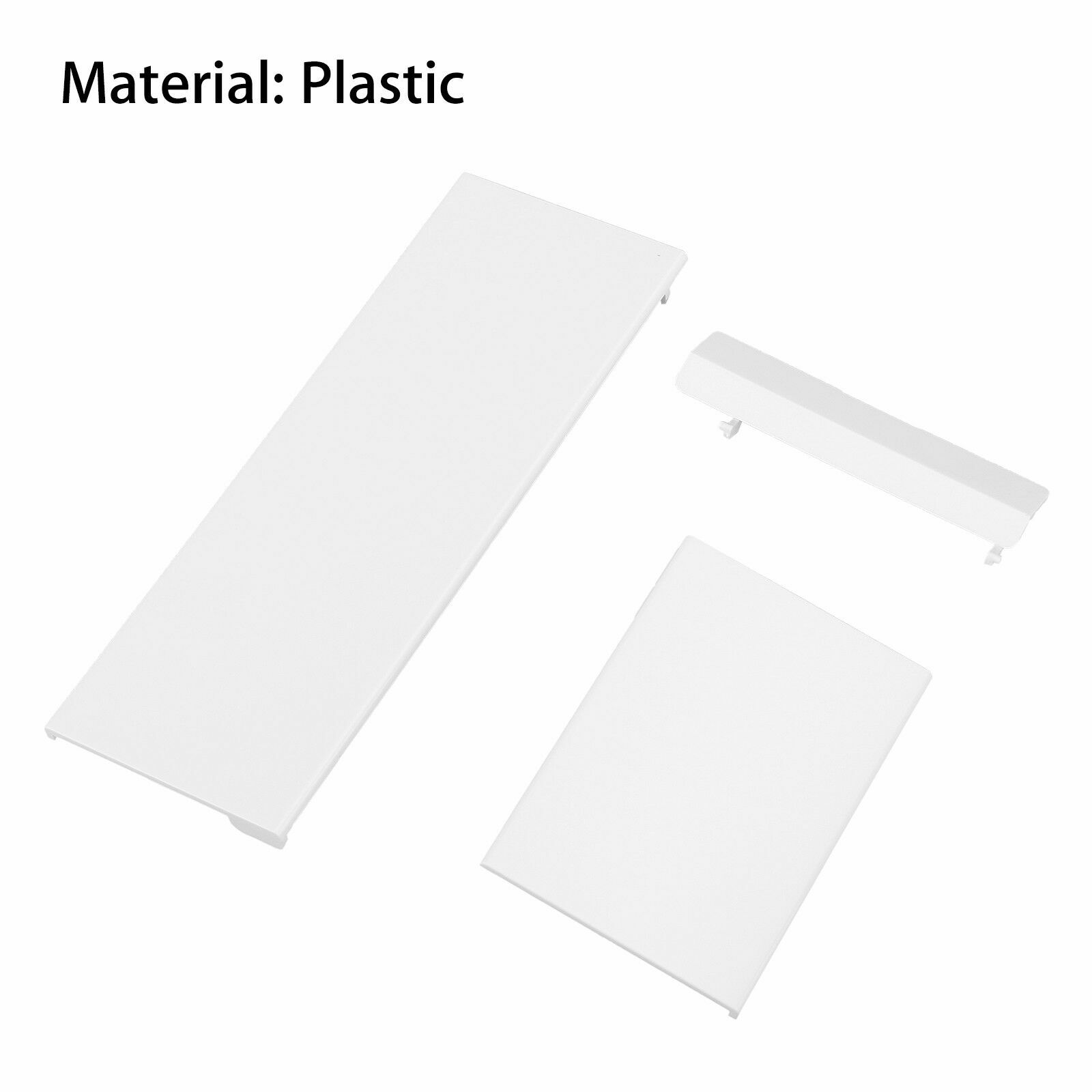 15Pcs Memory Card Door Slot Cover Lids Replacement for Nintendo Wii Game Console