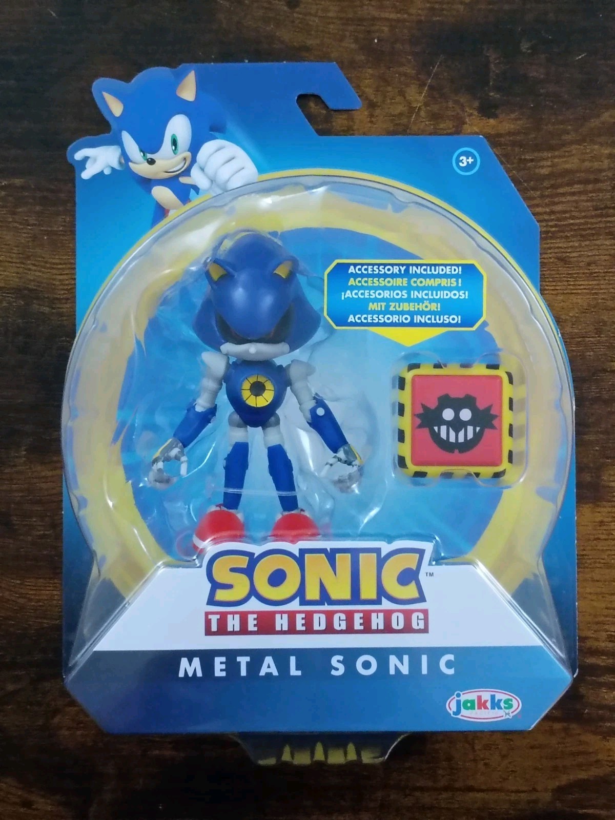 4″ CHAOS TAILS KNUCKLES METAL SONIC the Hedgehog 35th Anniversary Jakks SEGA Lot