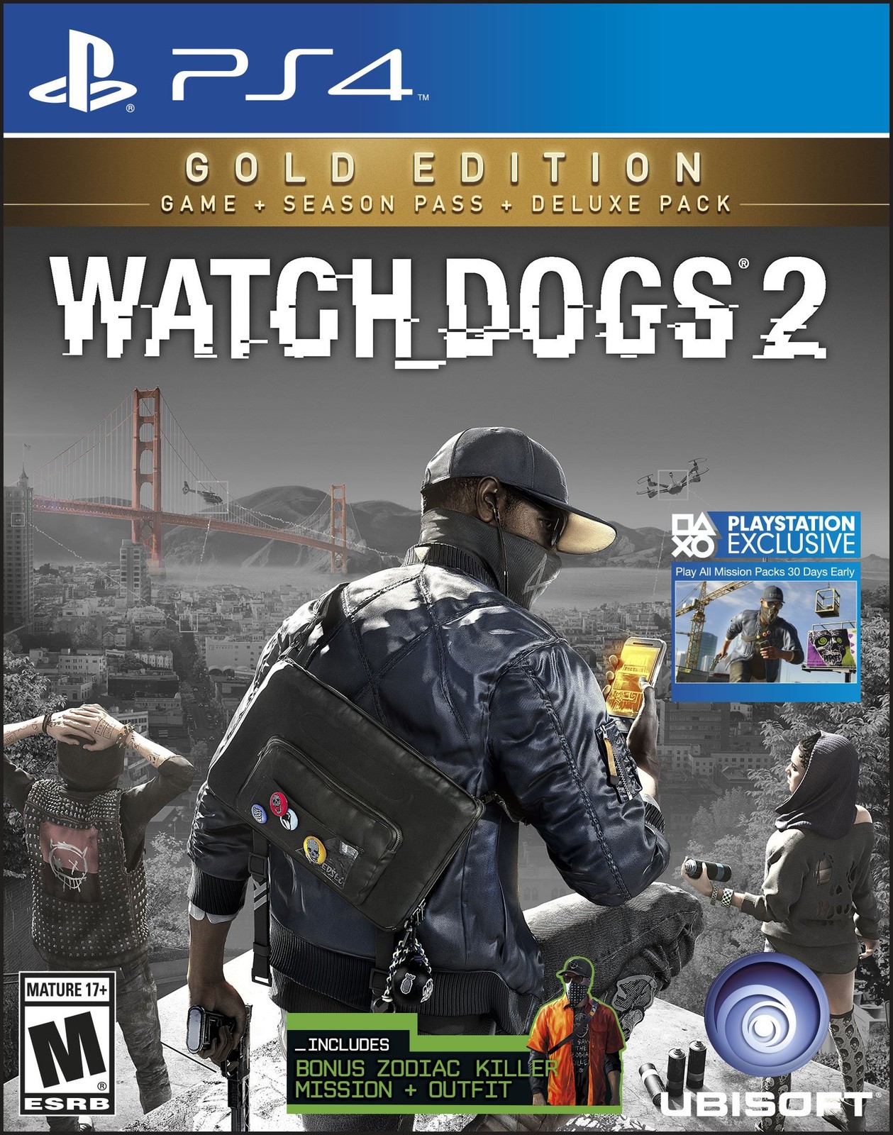 Watch Dogs 2: Gold Edition (Includes Extra Content + Season Pass subscriptio…