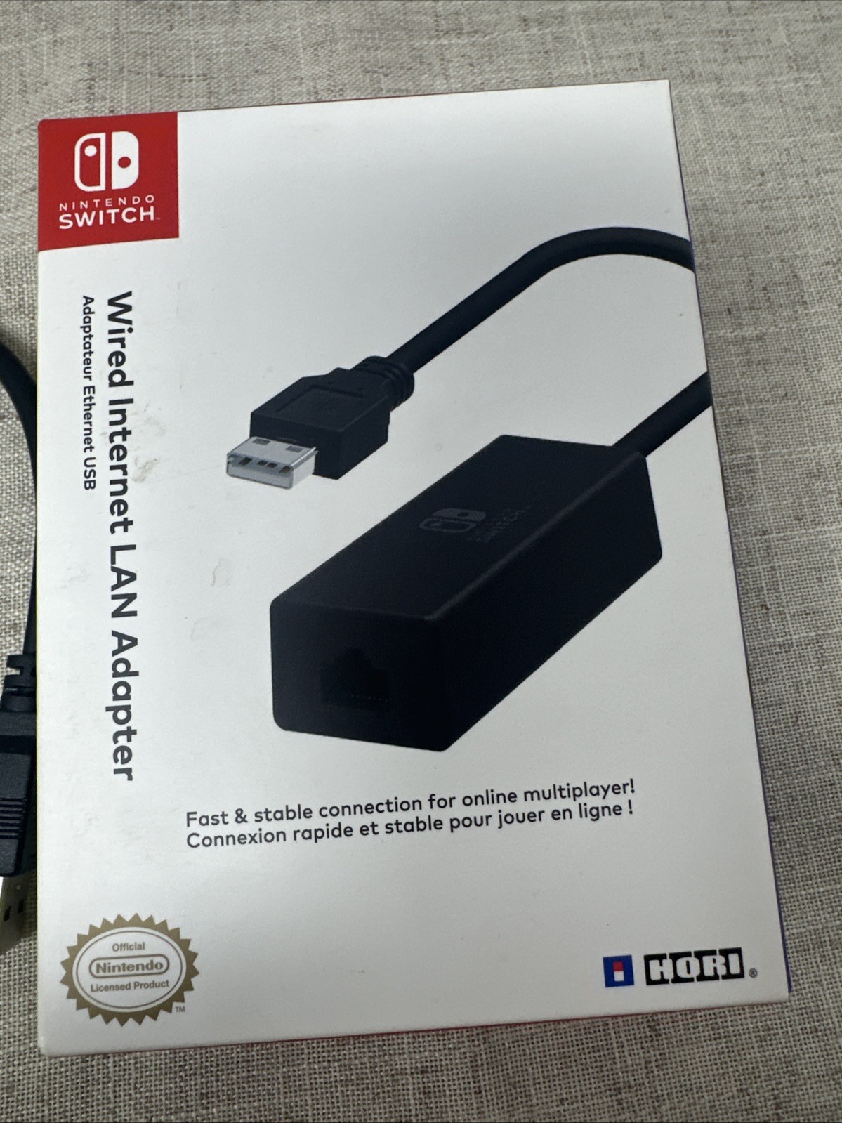 Hori Wired Internet LAN Adapter for Nintendo Switch