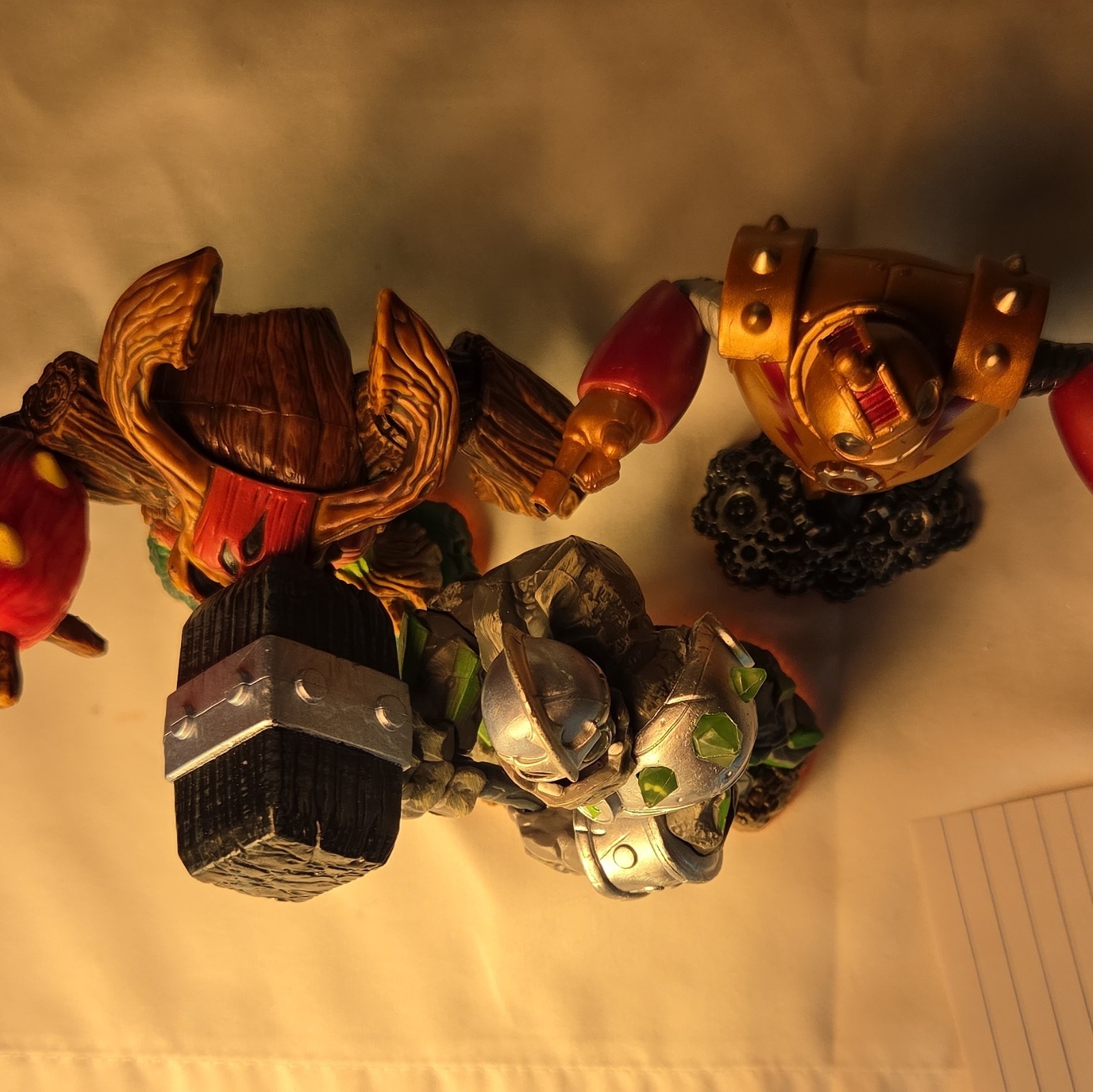 Activision Skylanders Spyro’s Adventure Figure Lot (3) Boomer/Stump/Crusher
