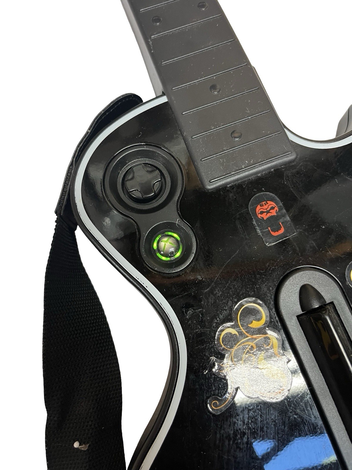RedOctane Guitar Hero Les Paul Wireless Controller Xbox 360 With Strap Tested