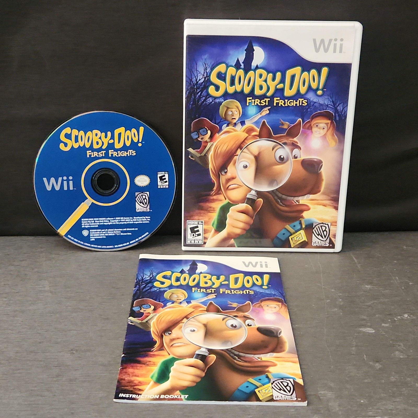 Scooby-Doo! First Frights Nintendo Wii Game CIB