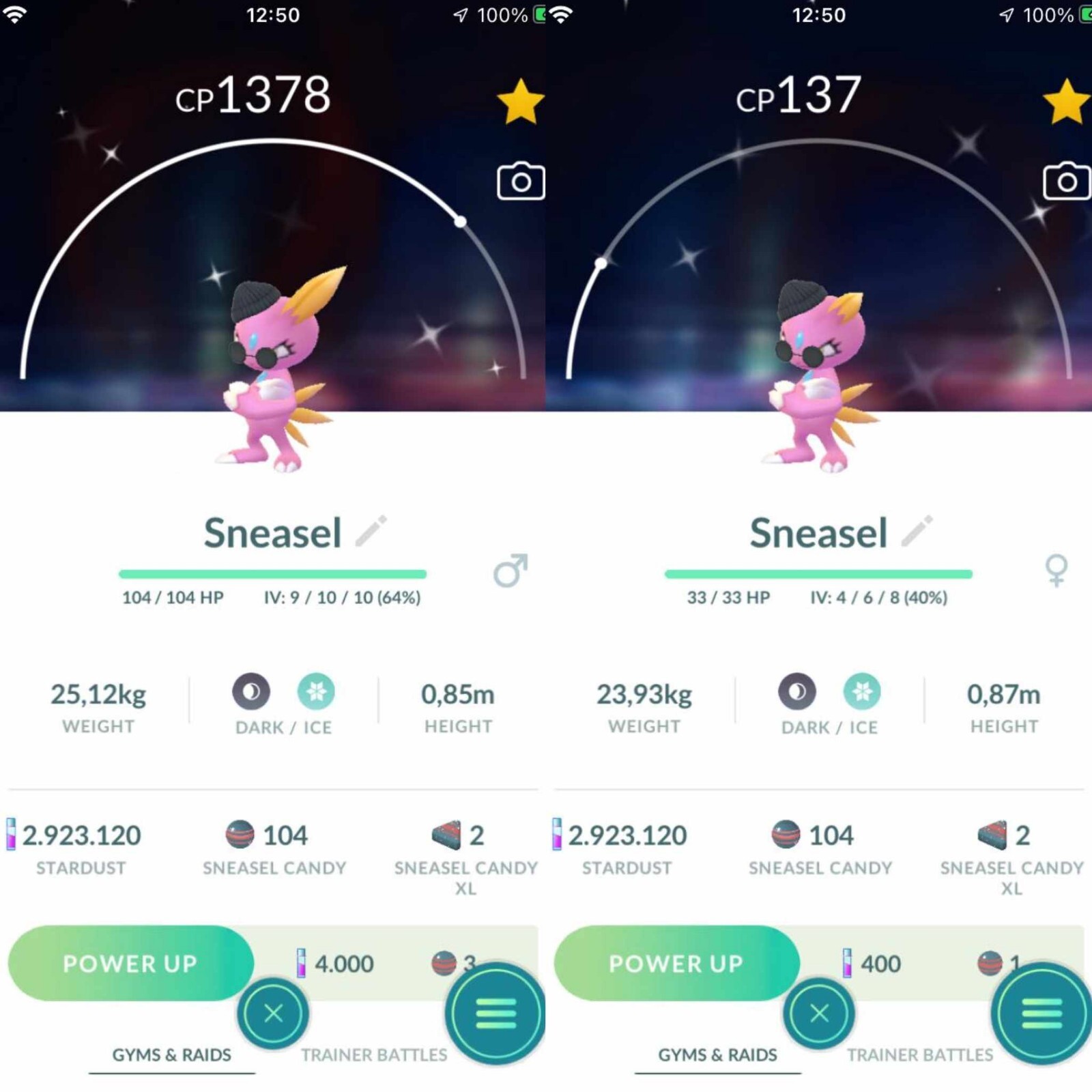 Pokemon Shiny Sneasel Wearing a Fashionable – TRA’DE GO – Read Description