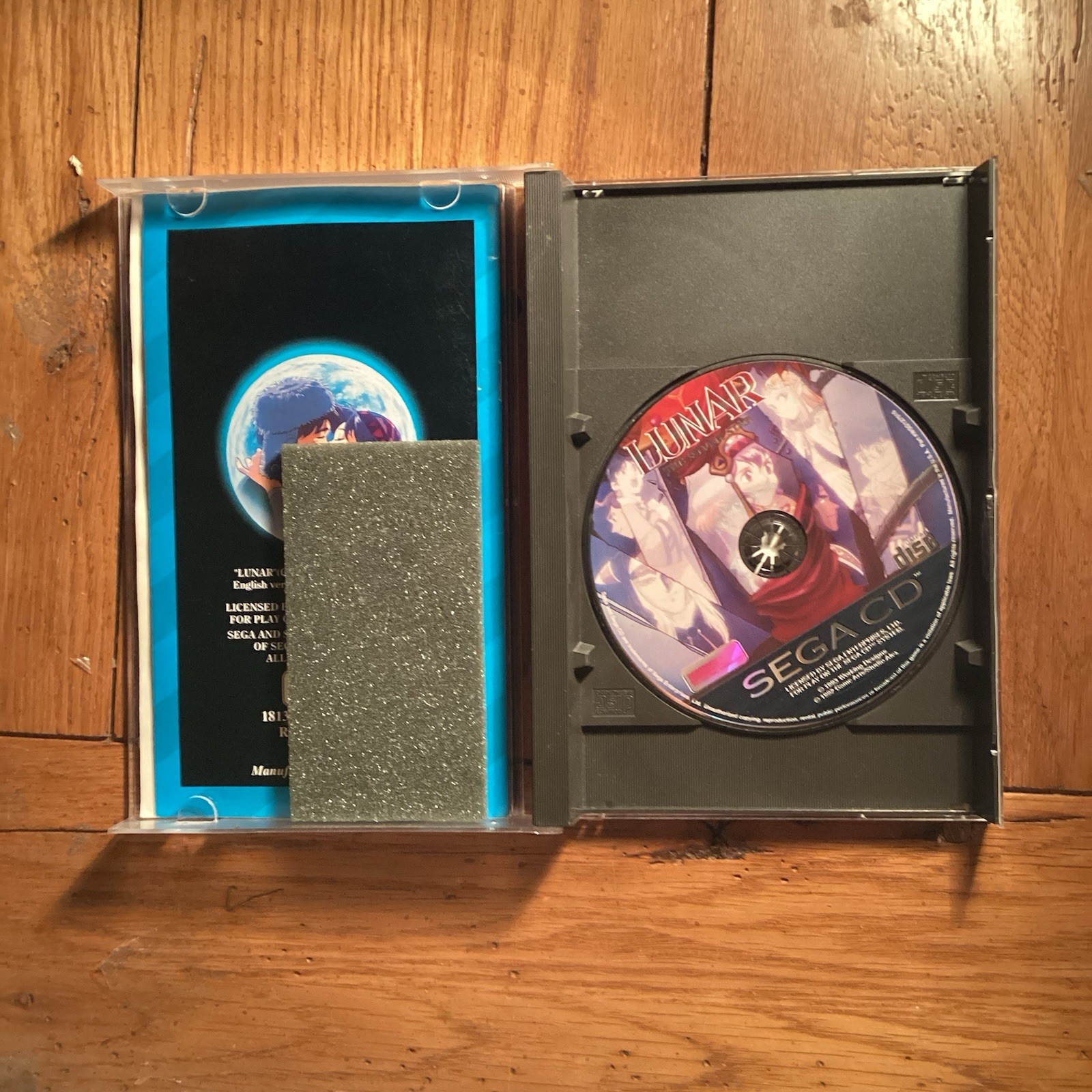 Lunar: Eternal Blue & Lunar Silver Star, 2 Game Sega CD RPG Lot, CIB Complete