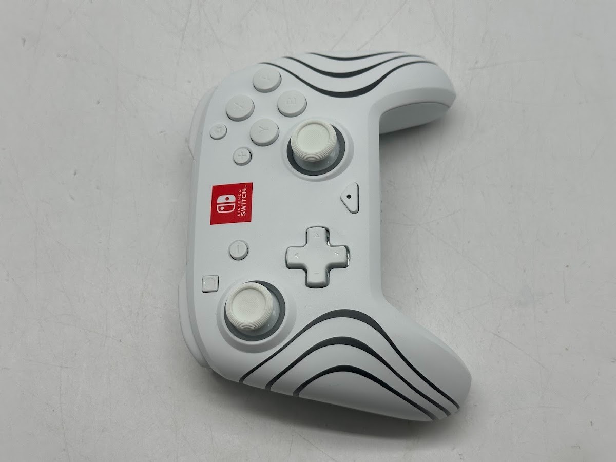 PDP Gaming Afterglow Wave Wireless Nintendo Switch Controller – Licenced -White