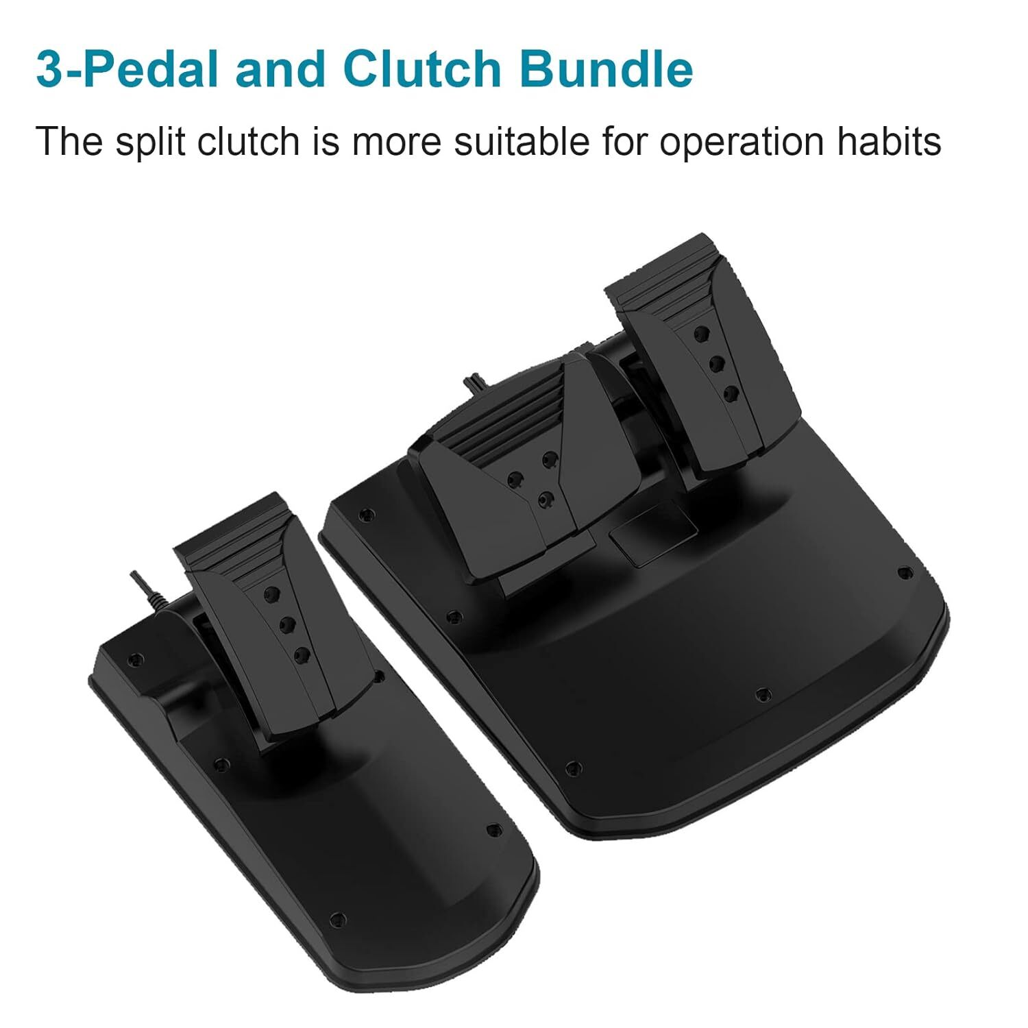 Gaming Steering Wheels Pedals Clutch Paddle Gear Shifters for Switch PS PC