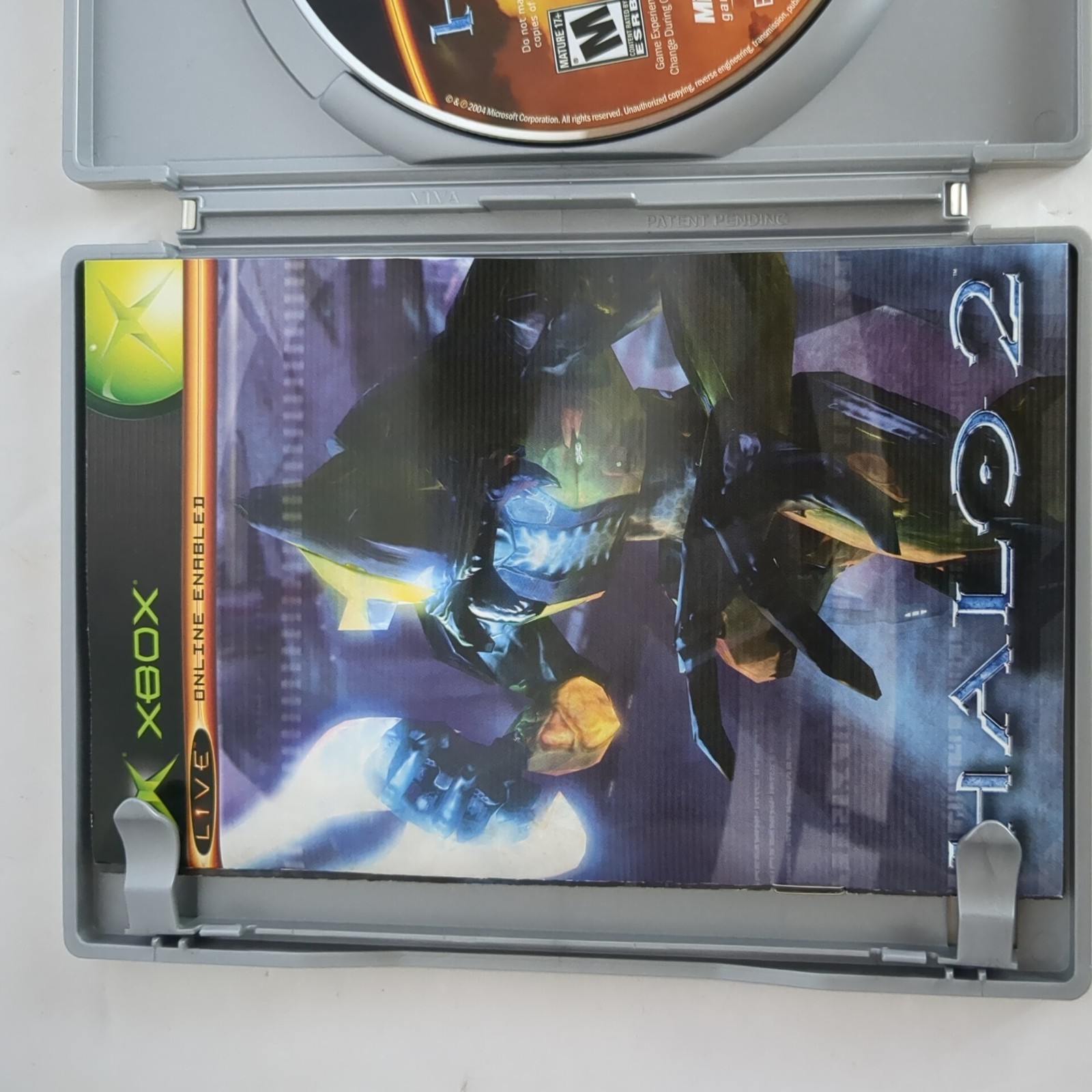 Microsoft Halo 2 Limited Collector’s Edition SteelBook for Xbox W/ Case+Manuals