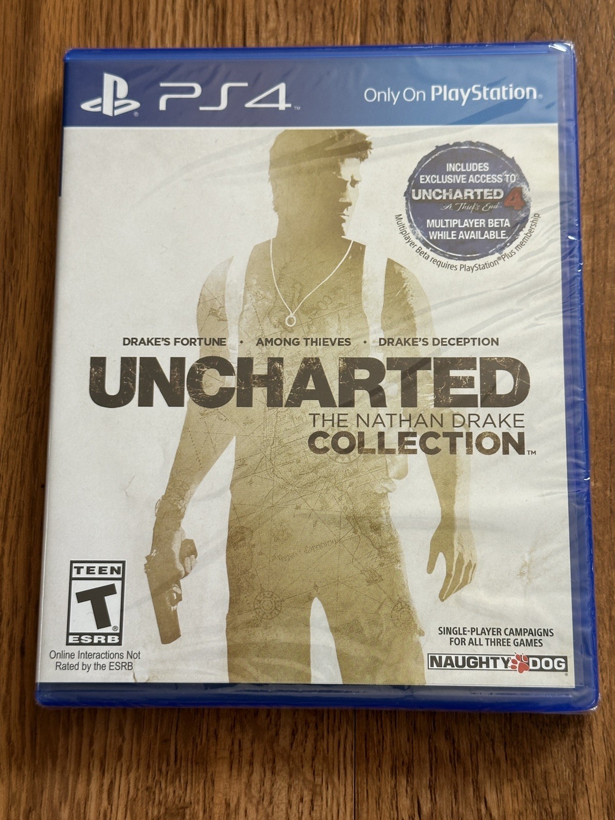 Uncharted Collection (Sony PlayStation 4, 2015) Sealed! Authentic!! Mint!!!
