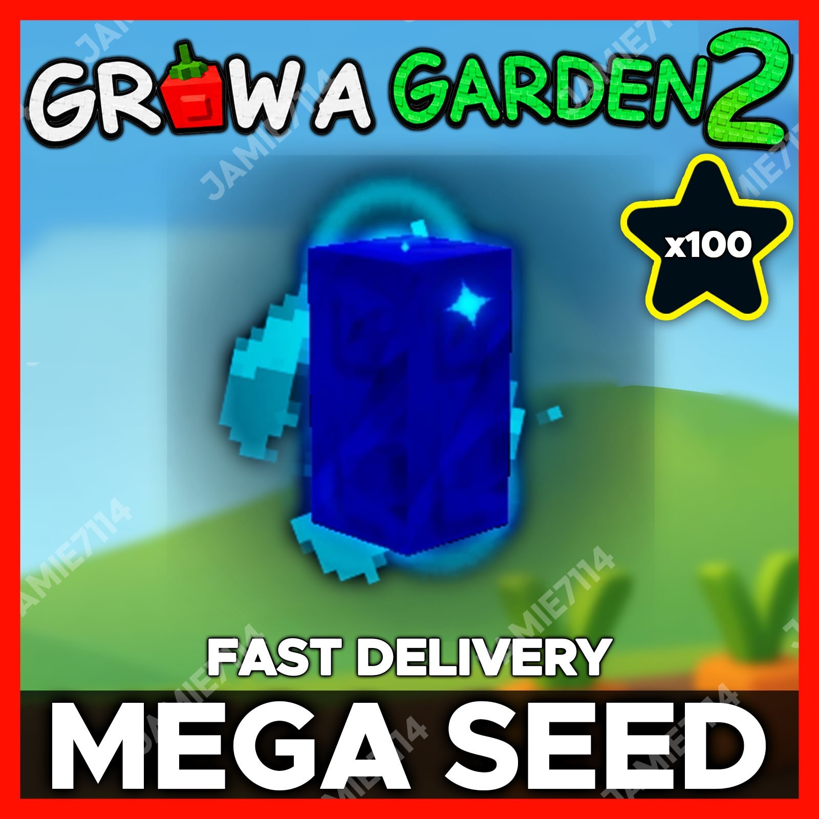 🪴Grow a Garden 2 | Mega Seed x100 | GAG2 Fast & Easy