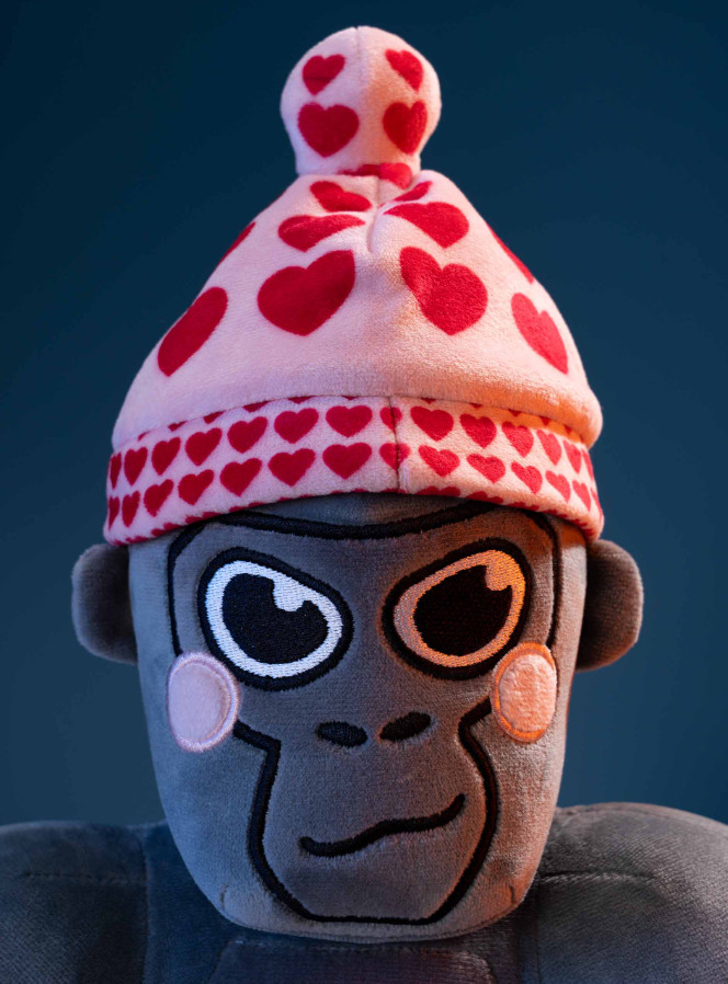 Official Gorilla Tag Plush ELLIOT Valentine Monke Plushie Juniper/Makeship NEW