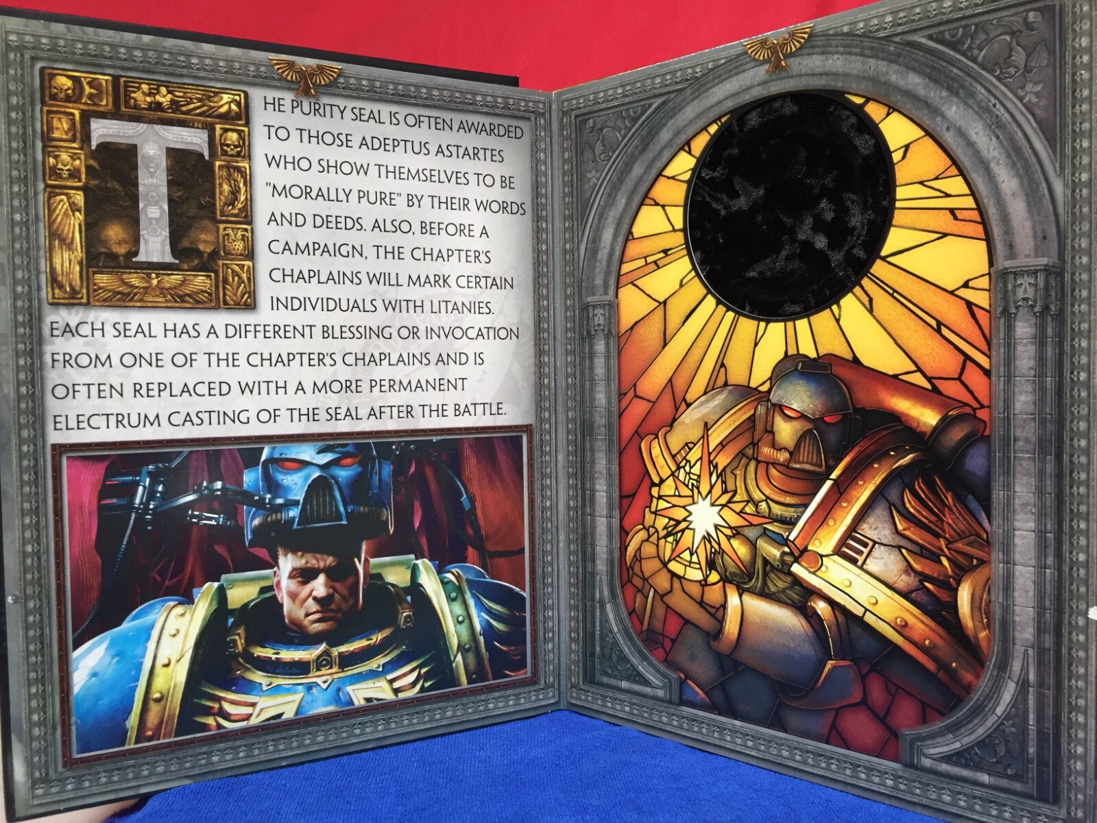 Warhammer 40,000: Space Marine – PS3 – Collector’s Inner Book – No Sleeve [READ]