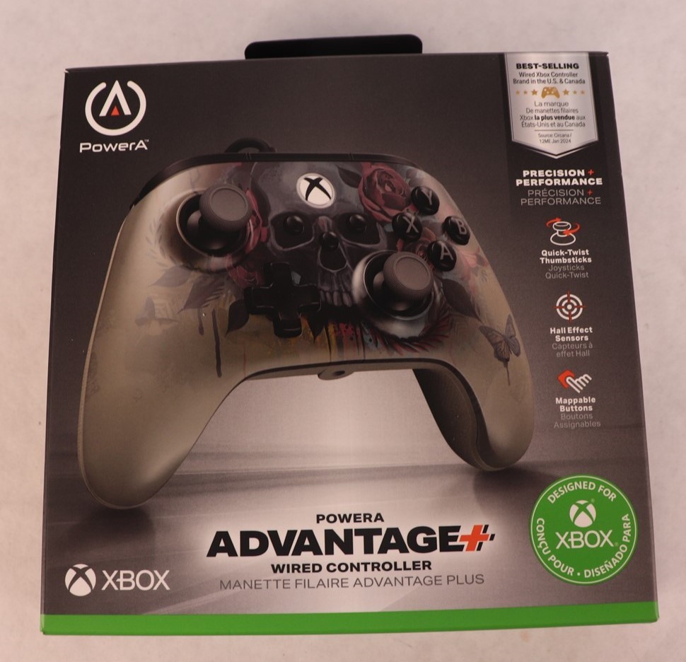 PowerA Bloom & Gloom Advantage Plus Wired Controller – Xbox Series X|S Open Box
