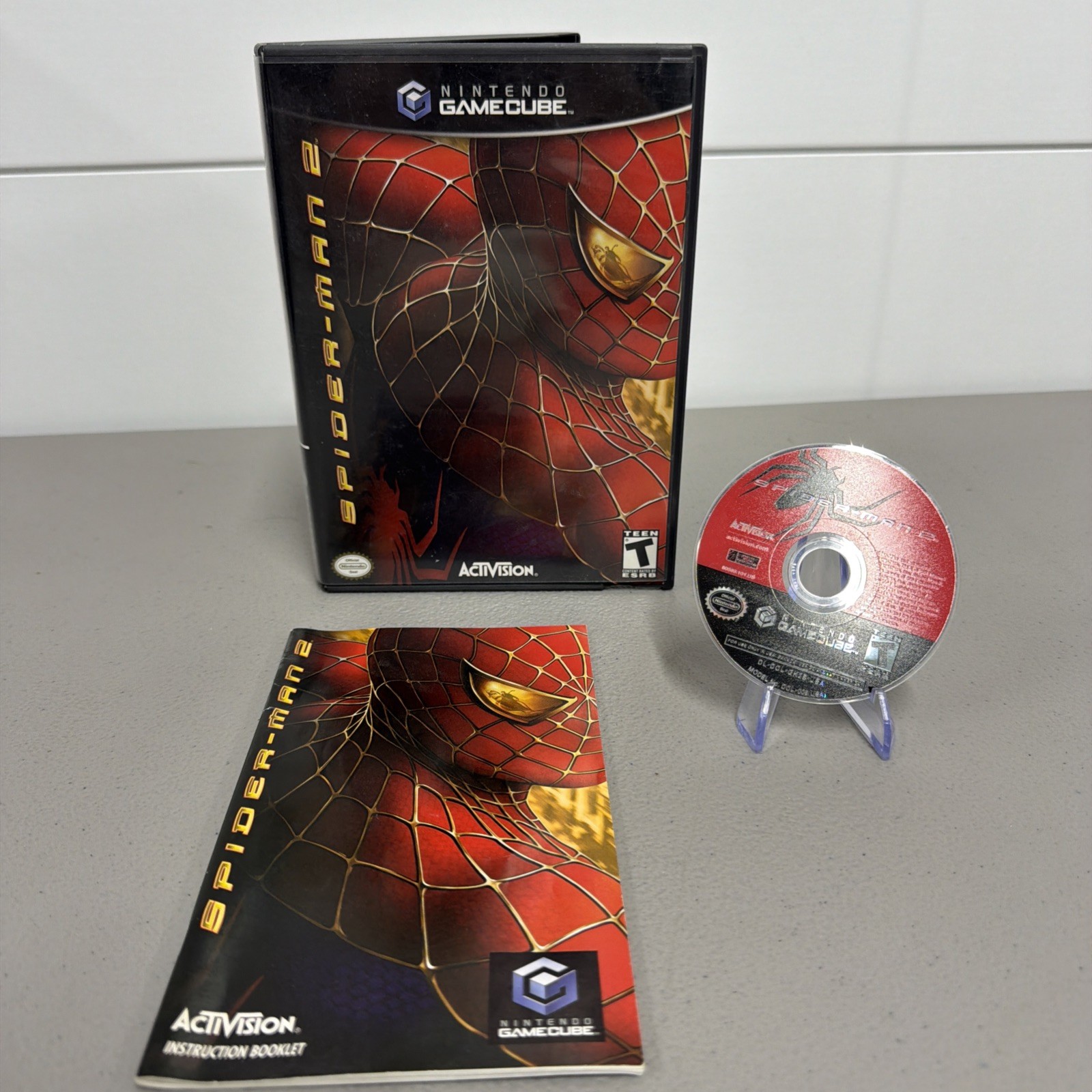 Spider-Man 2 (Nintendo GameCube, 2004) COB Tested And Working