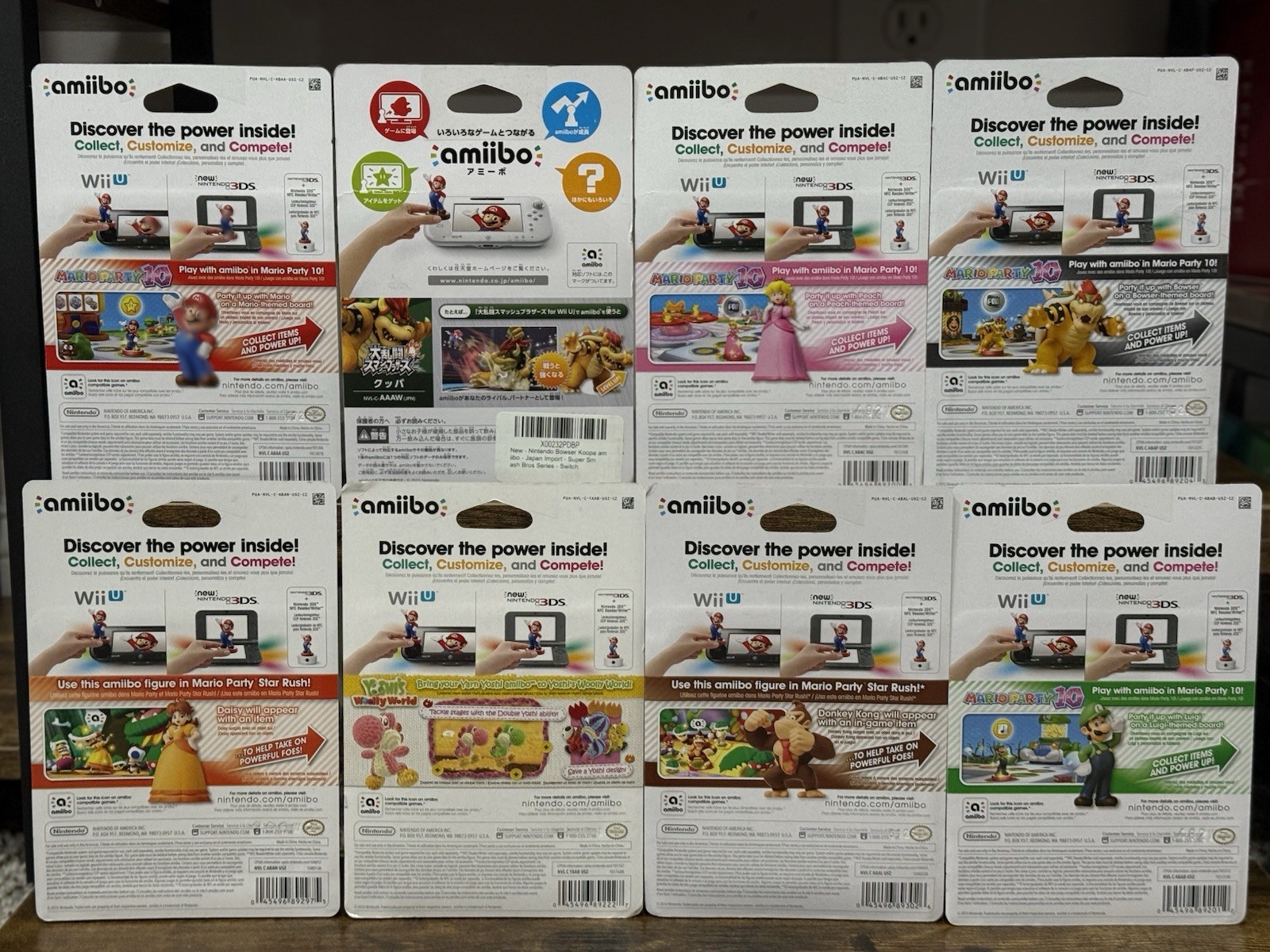 AMIIBO SUPER MARIO SERIES, NEW IN BOX