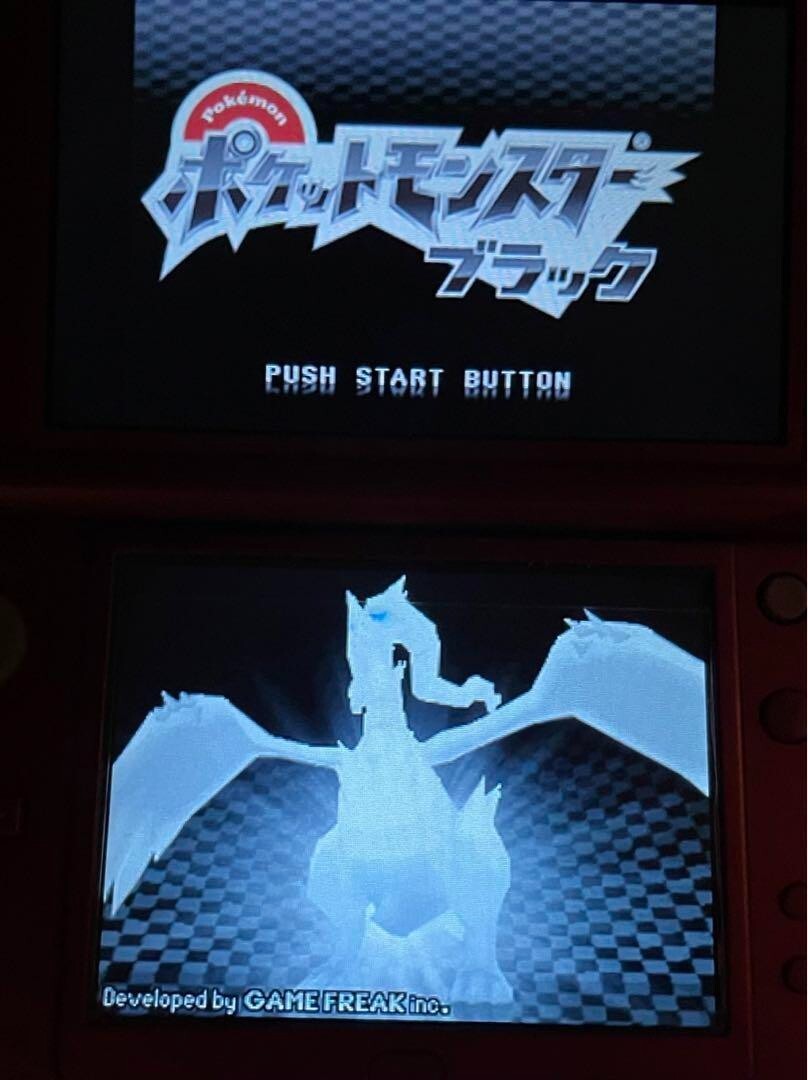 Pokemon White 2 & Black set Nintendo DS Japanese game Cartridge only