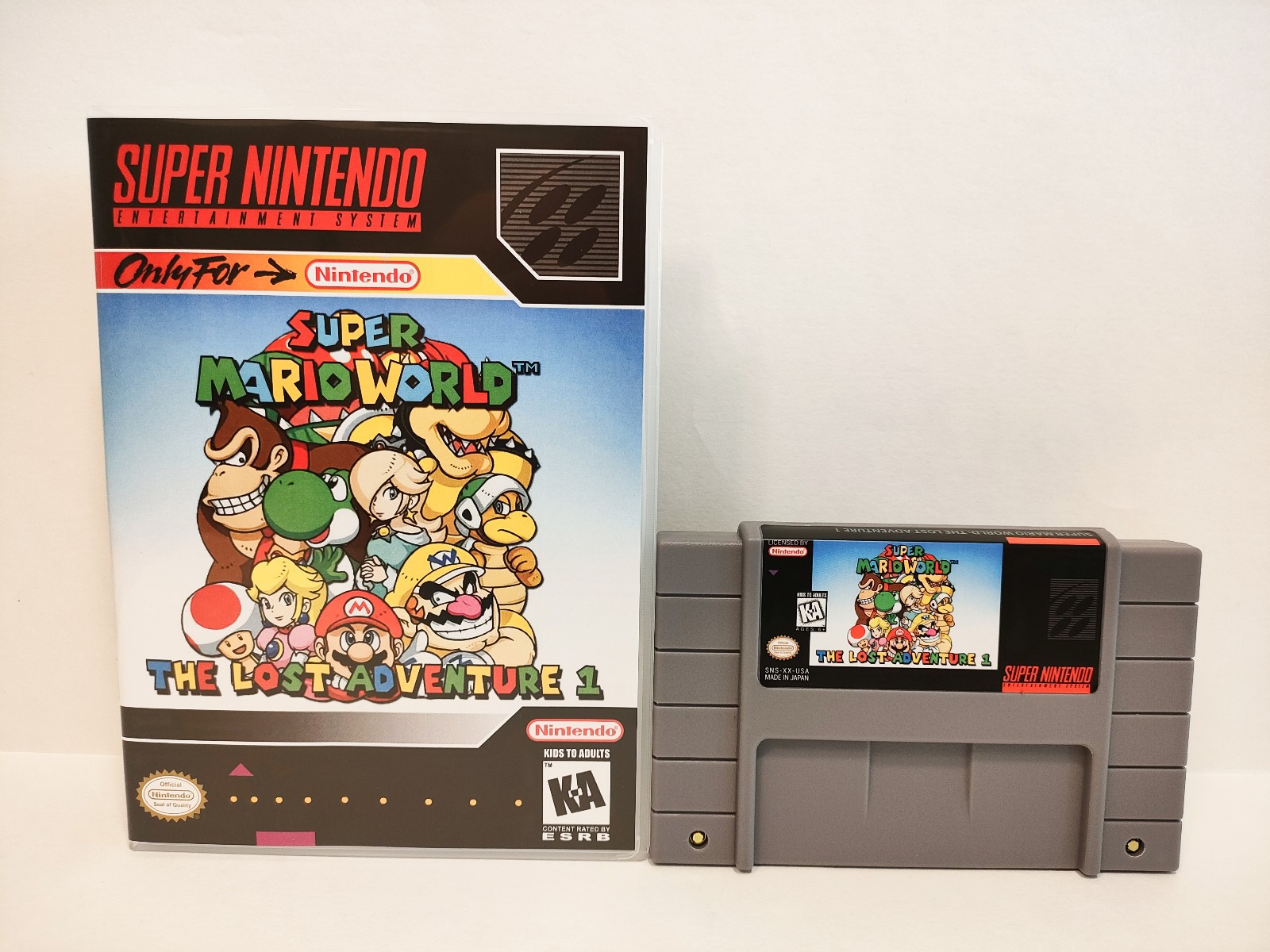 Super Mario World The Lost Adventure Trilogy for Super Nintendo SNES