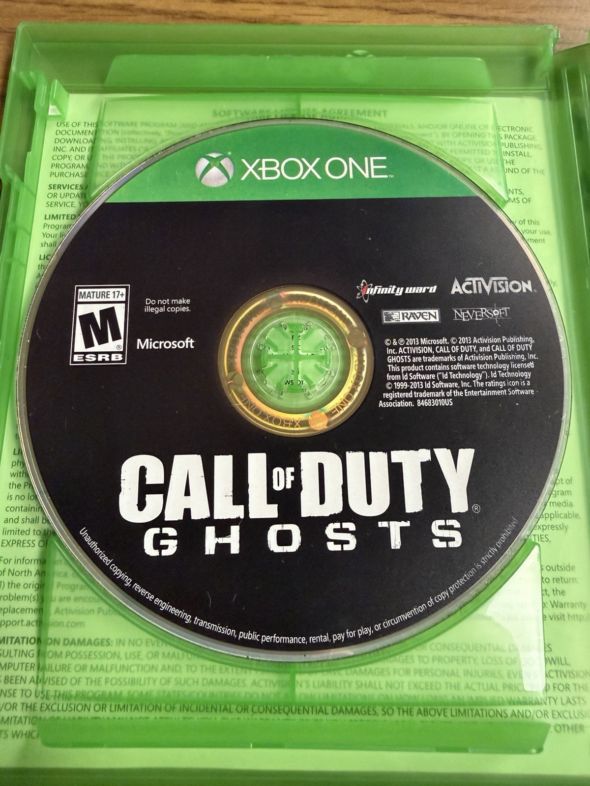 Call of Duty: Ghosts (Microsoft Xbox One, 2013)