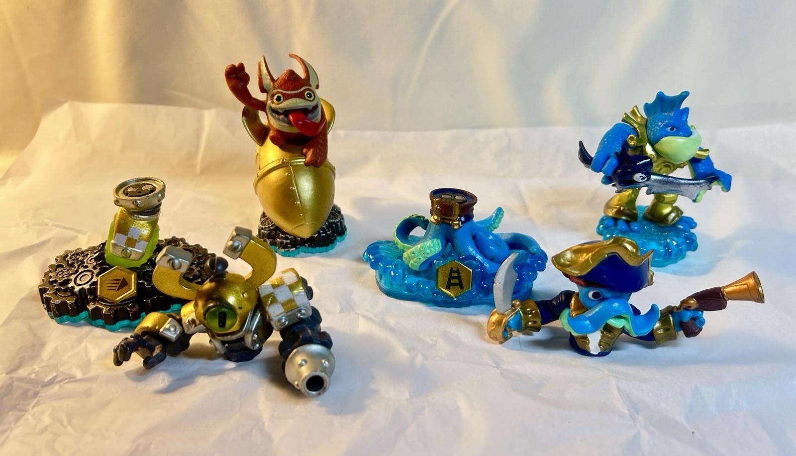 Skylanders Swap Force, Big Bang Trigger Happy/Magna Charge/Wash Buckler/Rip Tide