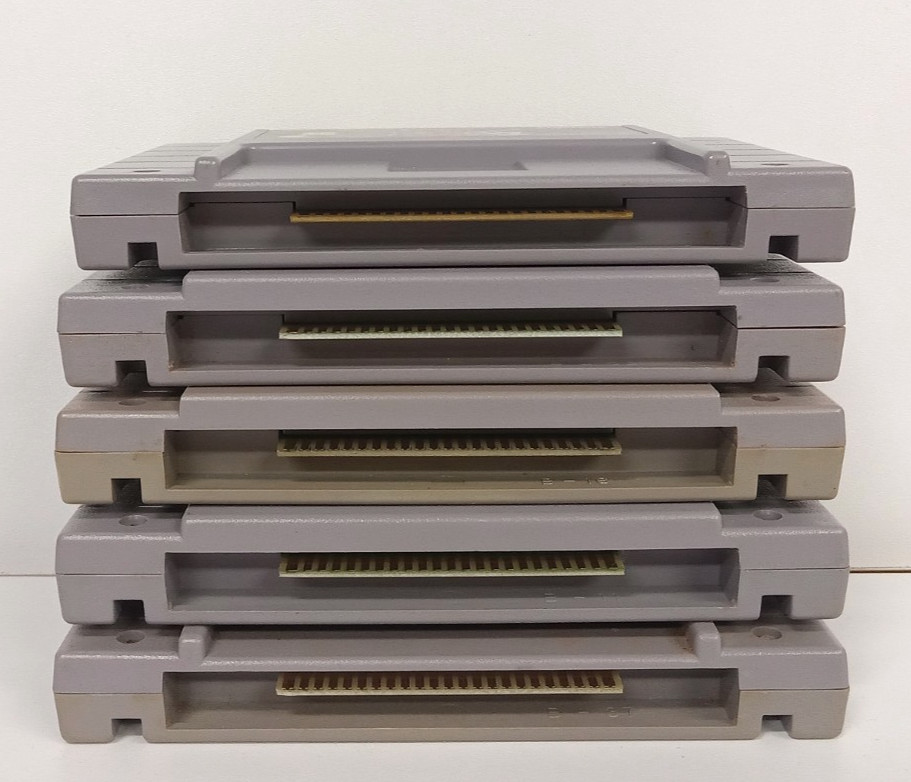 Used Nintendo SNES Console Bundle w/ 5 Games – Tested, Fully Functional! #2