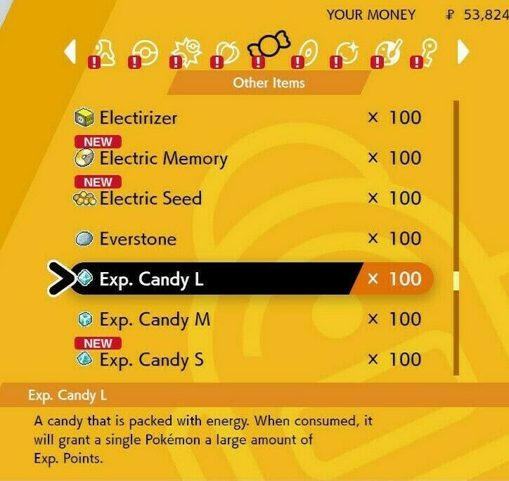 Pokemon Sword & Shield ANY HELD ITEM x1 (Gold Bottle Cap, Ability Capsule etc..)