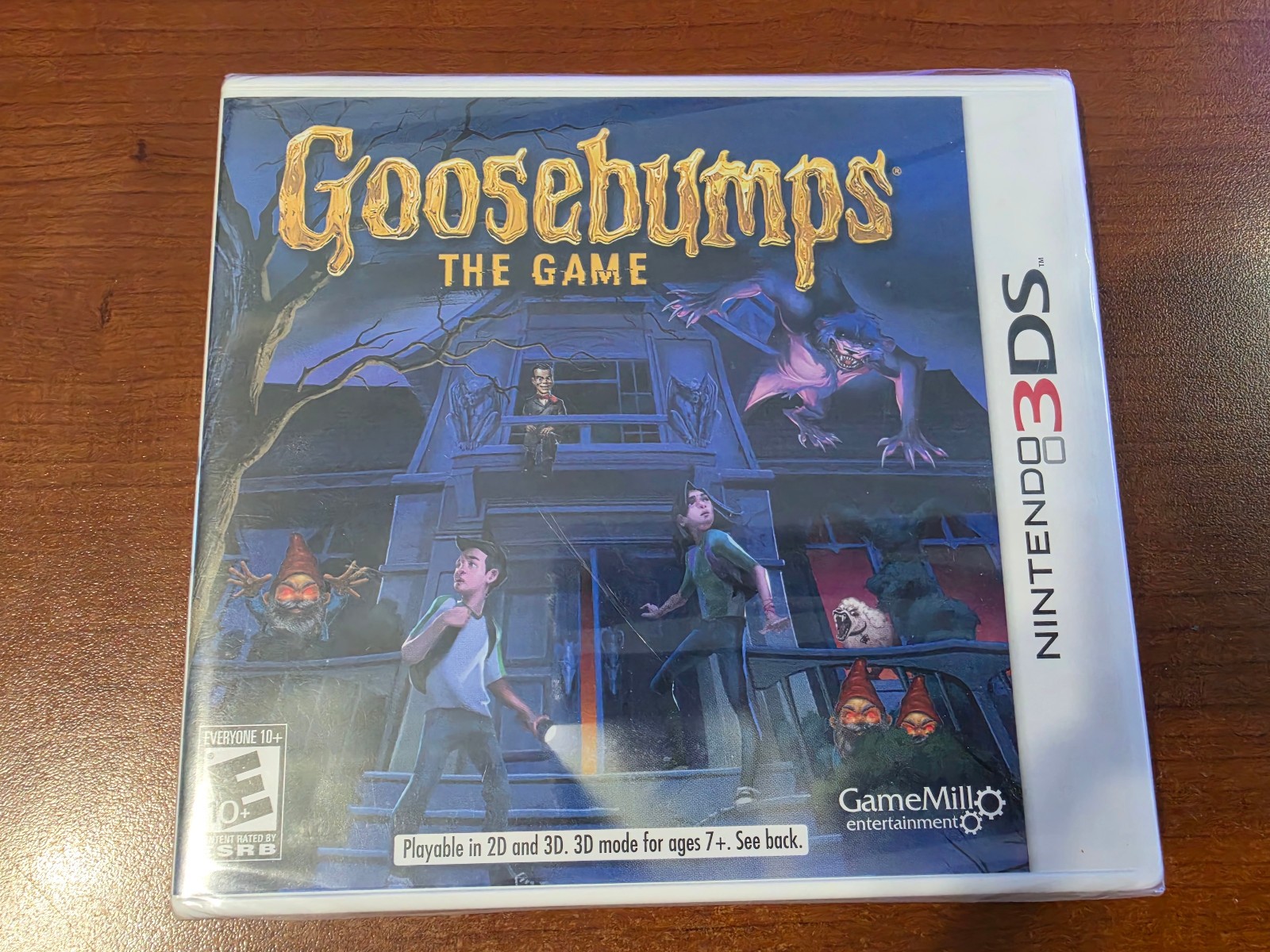 Goosebumps: The Game (Nintendo 3DS, 2015) Brand NEW / Sealed