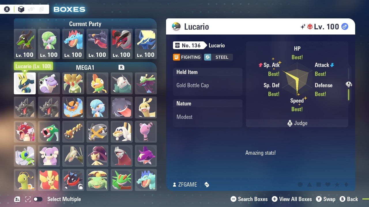 ✨CHOOSE ANY 6IV SHINY MEGA POKEMON🚀POKEMON LEGENDS ZA DLC✨Online delivery⚡ALPHA
