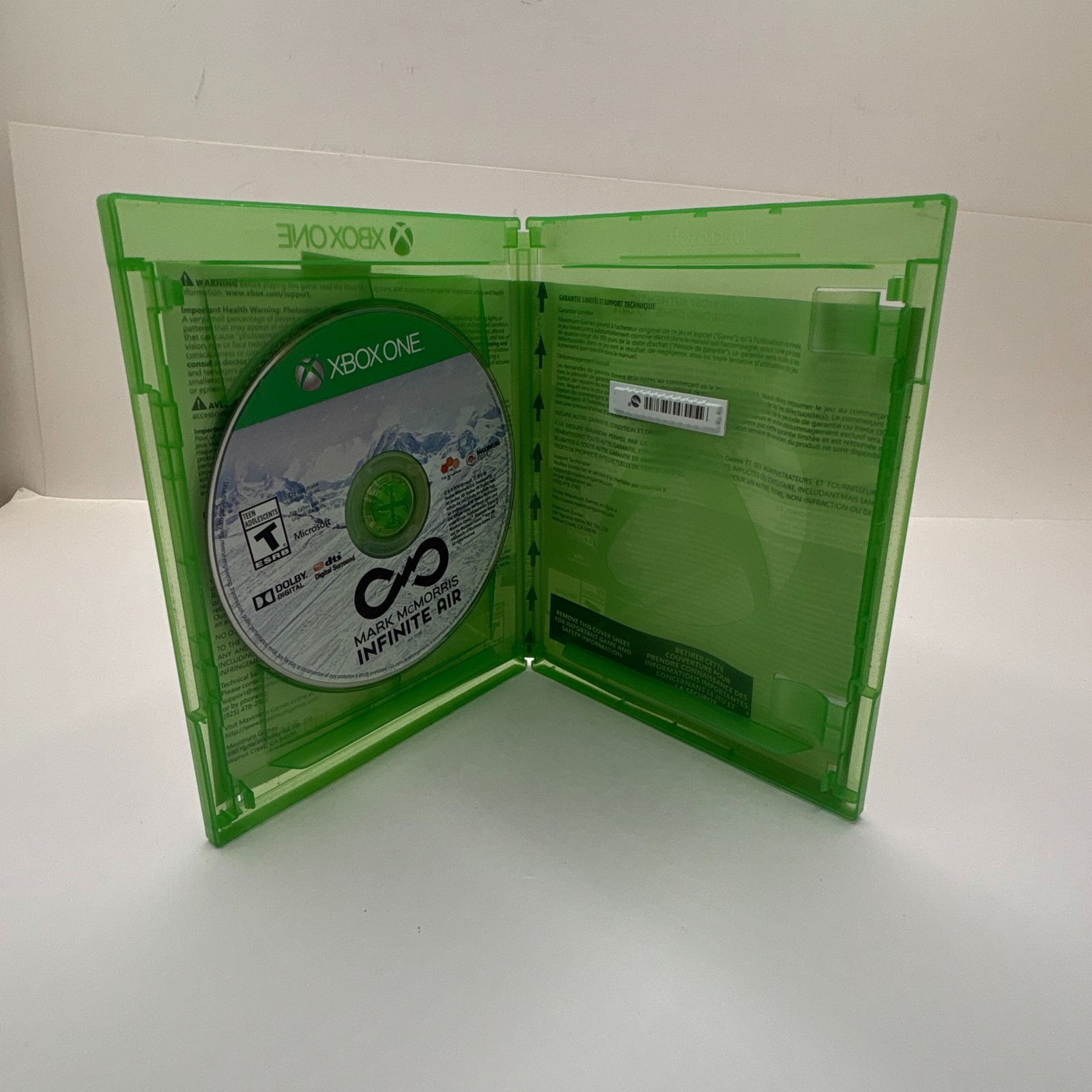 Mark McMorris Infinite Air (Microsoft Xbox One Snowboarding Game, 2016)